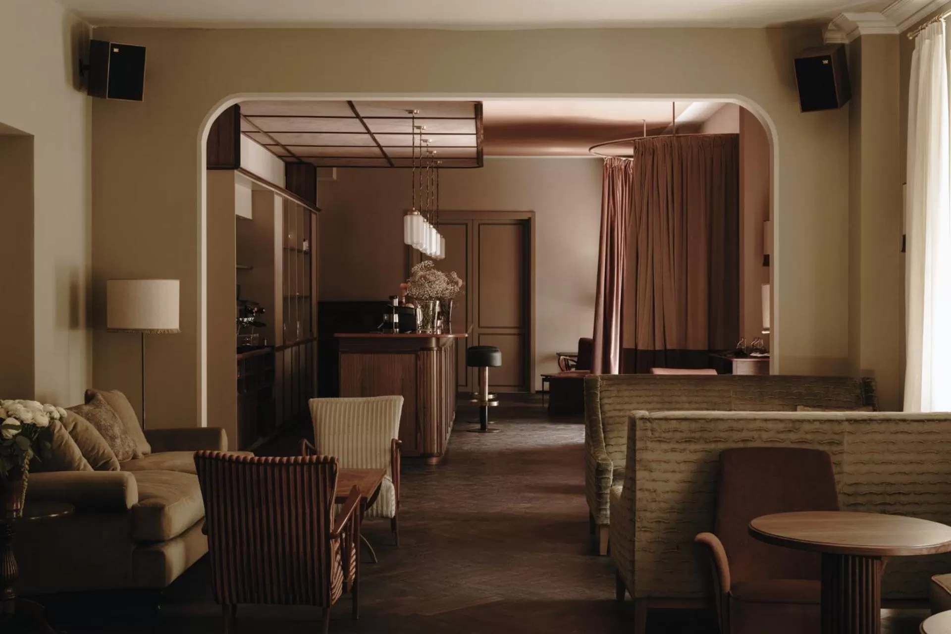 Lounge or bar in Parkhotel Mondschein, a Member of Design Hotels