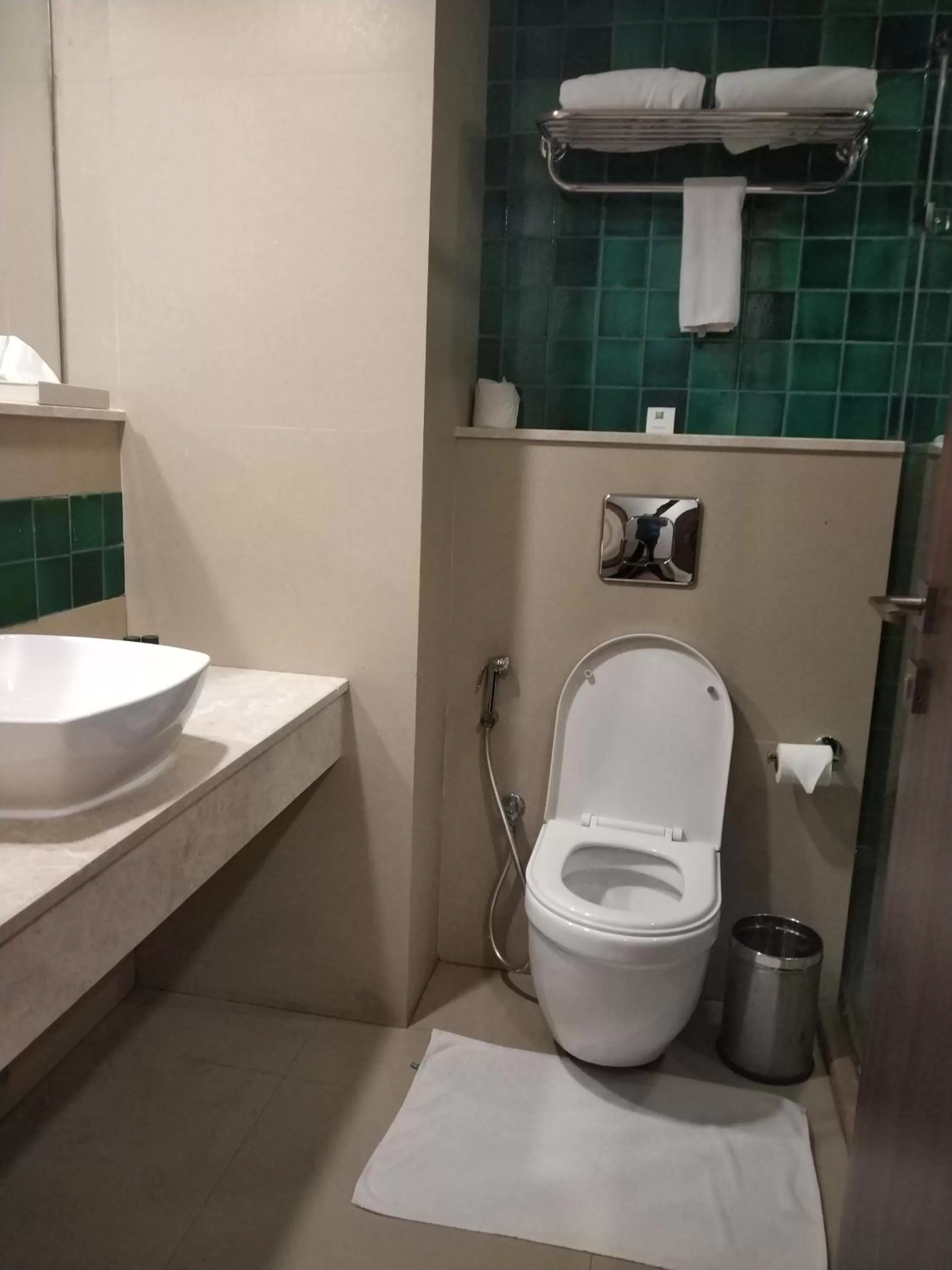 Bathroom in ibis Styles Goa Calangute - An Accor Brand