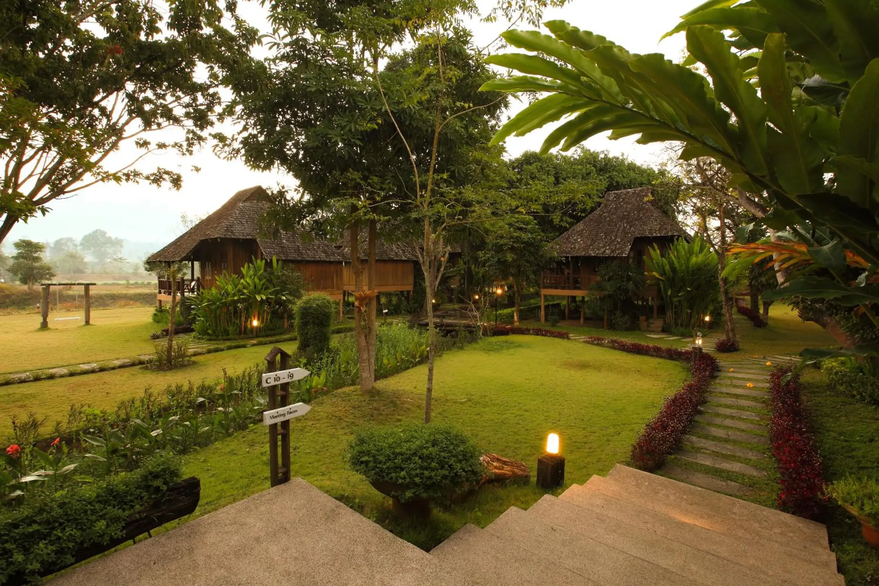 Garden view, Garden in Belle Villa Resort, Pai