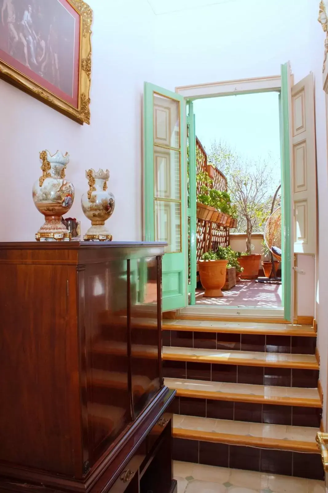 Balcony/Terrace in Sitges Royal Rooms