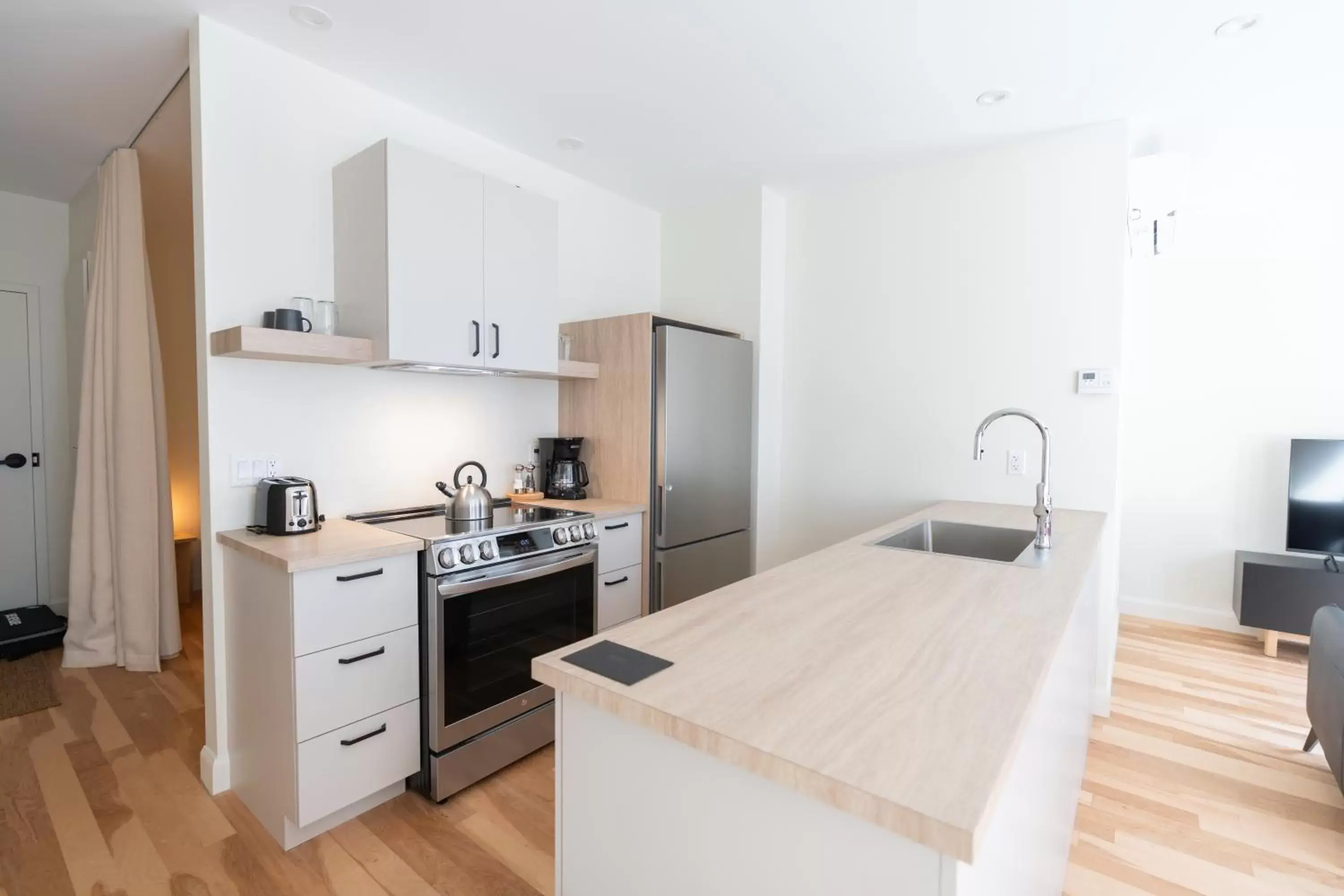 Kitchen/Kitchenette in Les Lofts de la Barricade - Par les Lofts Vieux-Québec