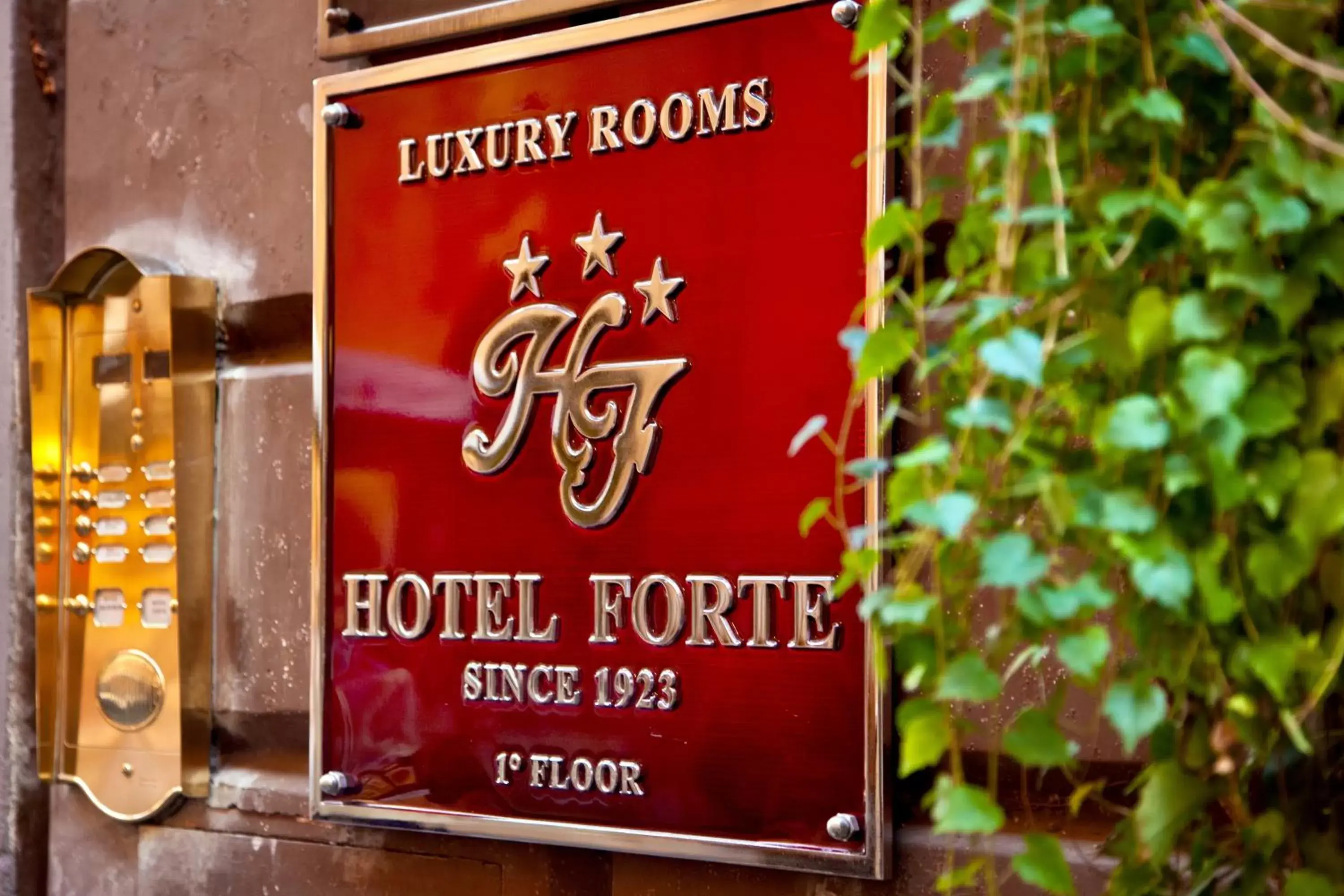 Property logo or sign, Logo/Certificate/Sign/Award in Hotel Forte