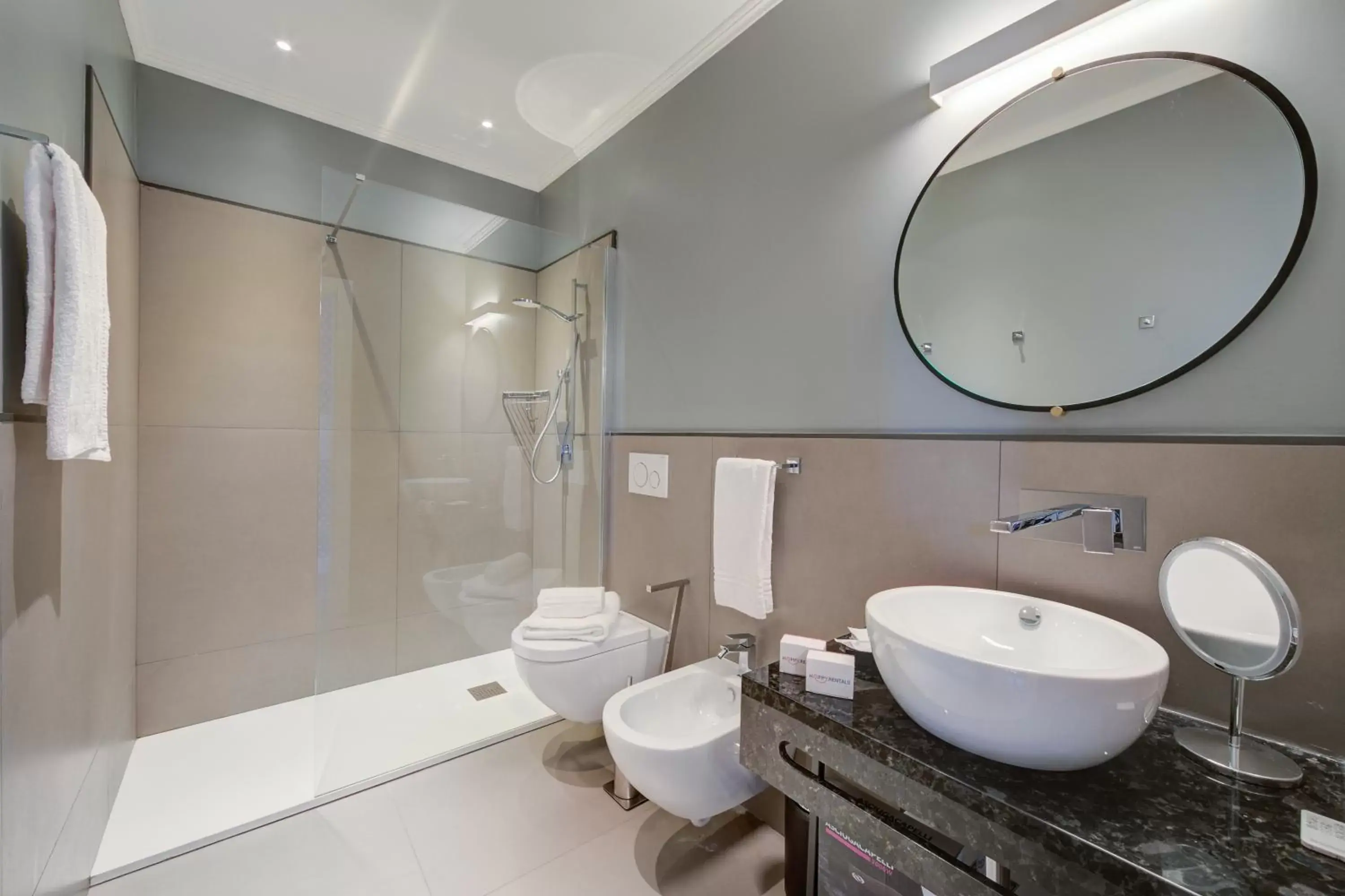 Bathroom in Boutique Central Apartments- Happy Rentals