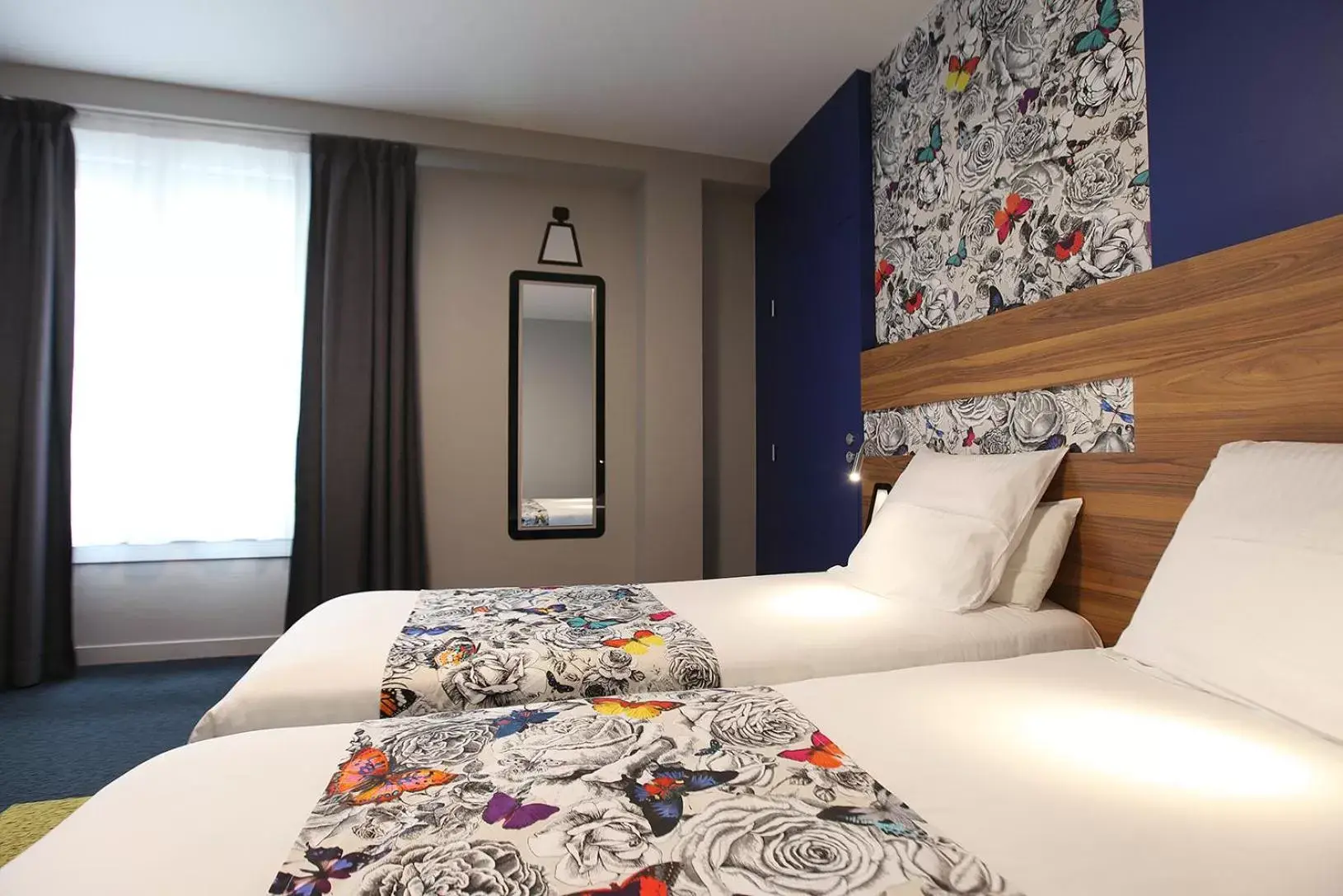 Bed in Best Western Hotel De Paris