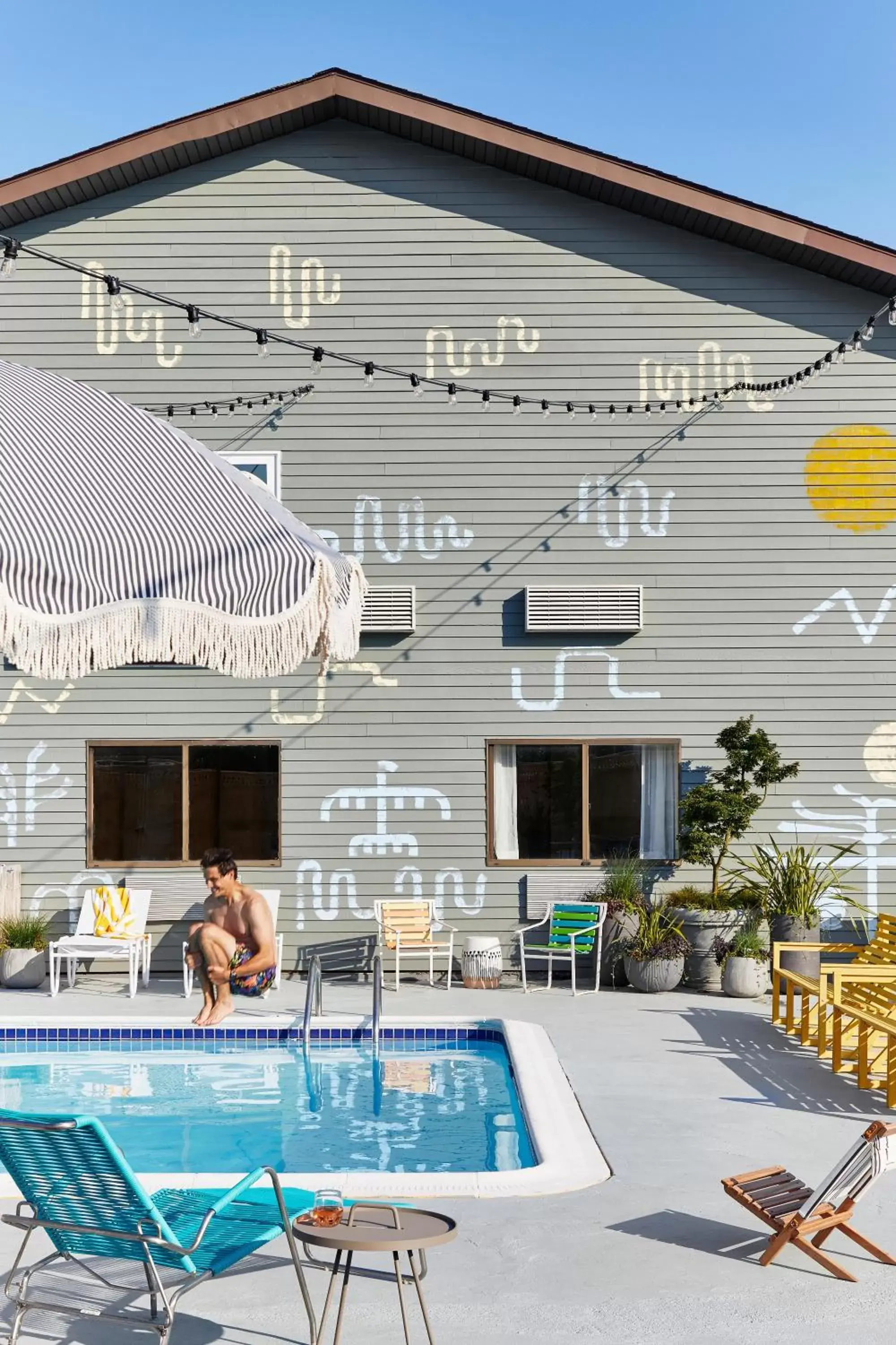 Swimming pool in Wayfinder Newport