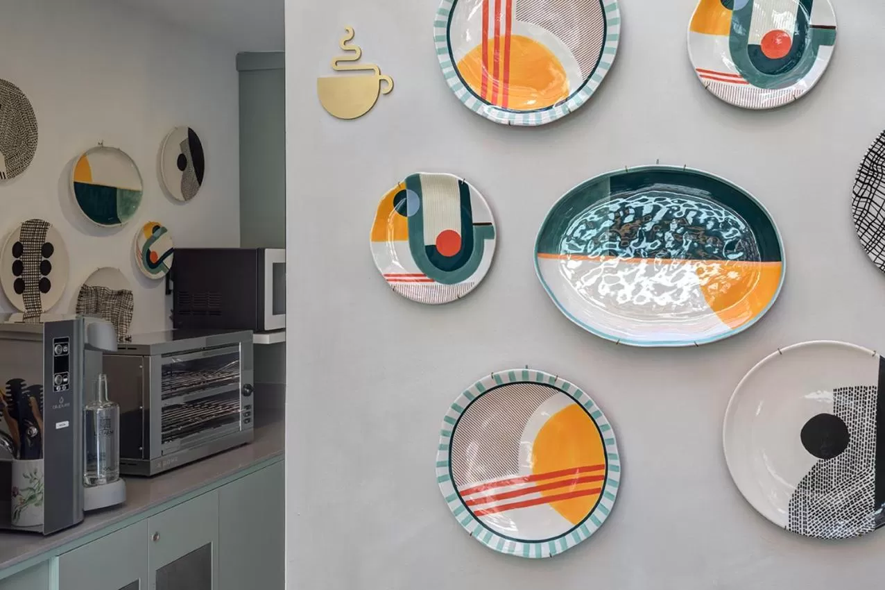 kitchen in Hospedium Hotel La Farm