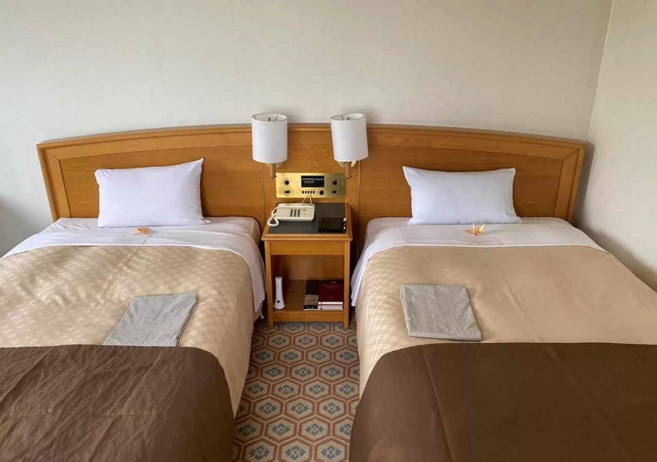 Photo of the whole room, Bed in Hotel Nikko Tsukuba