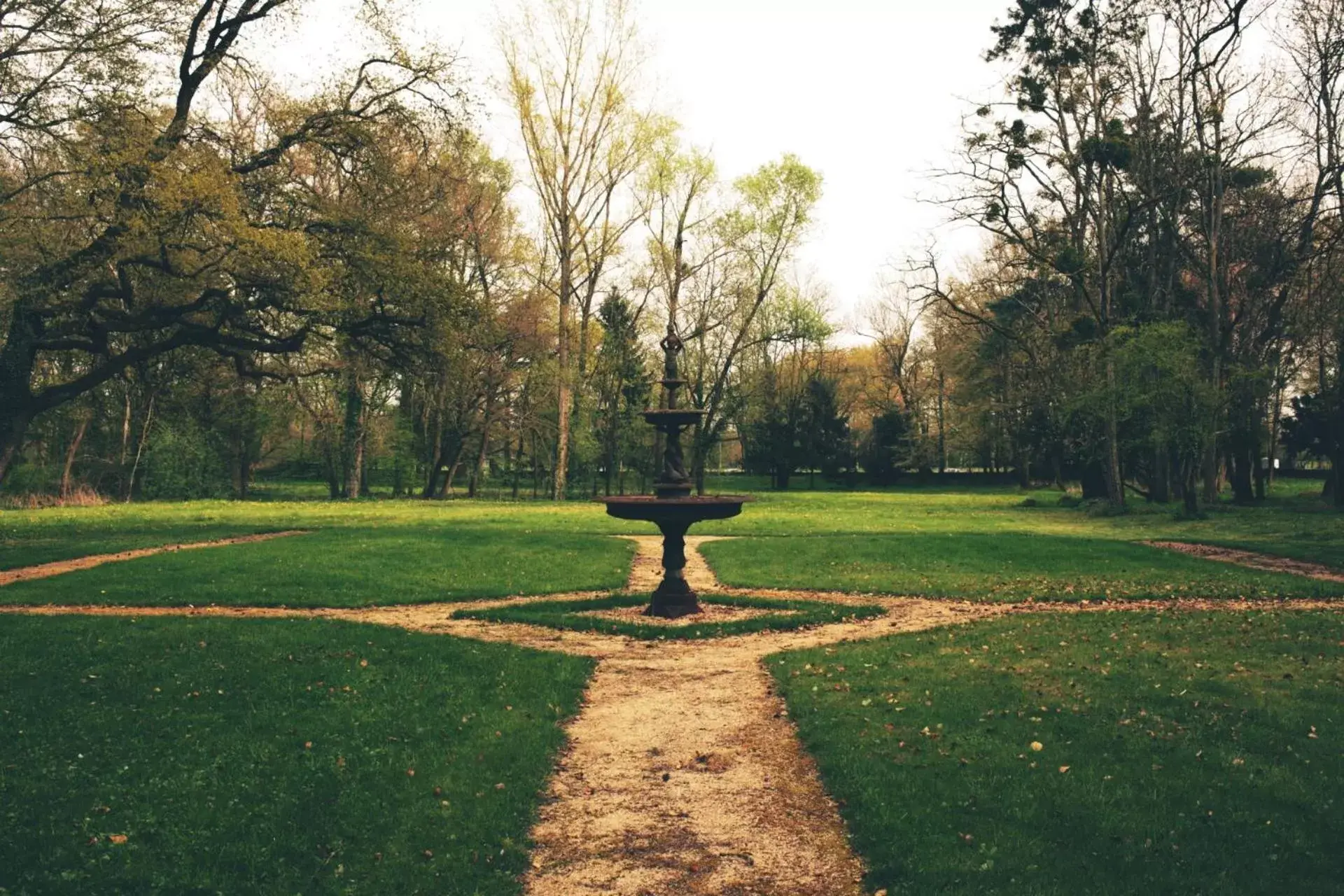 Garden in Château de Varennes