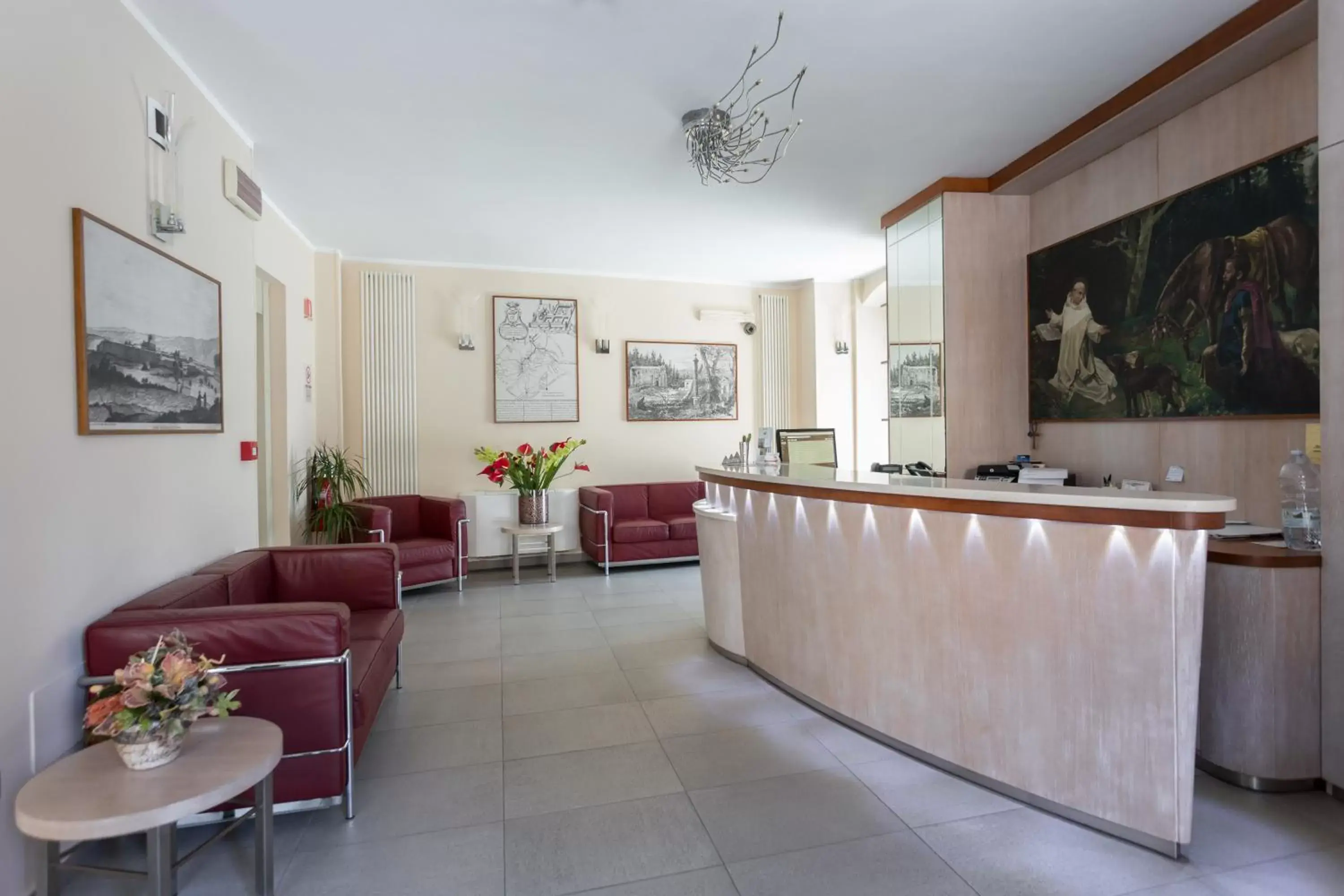 Seating area, Lobby/Reception in Hotel Conte Ruggero