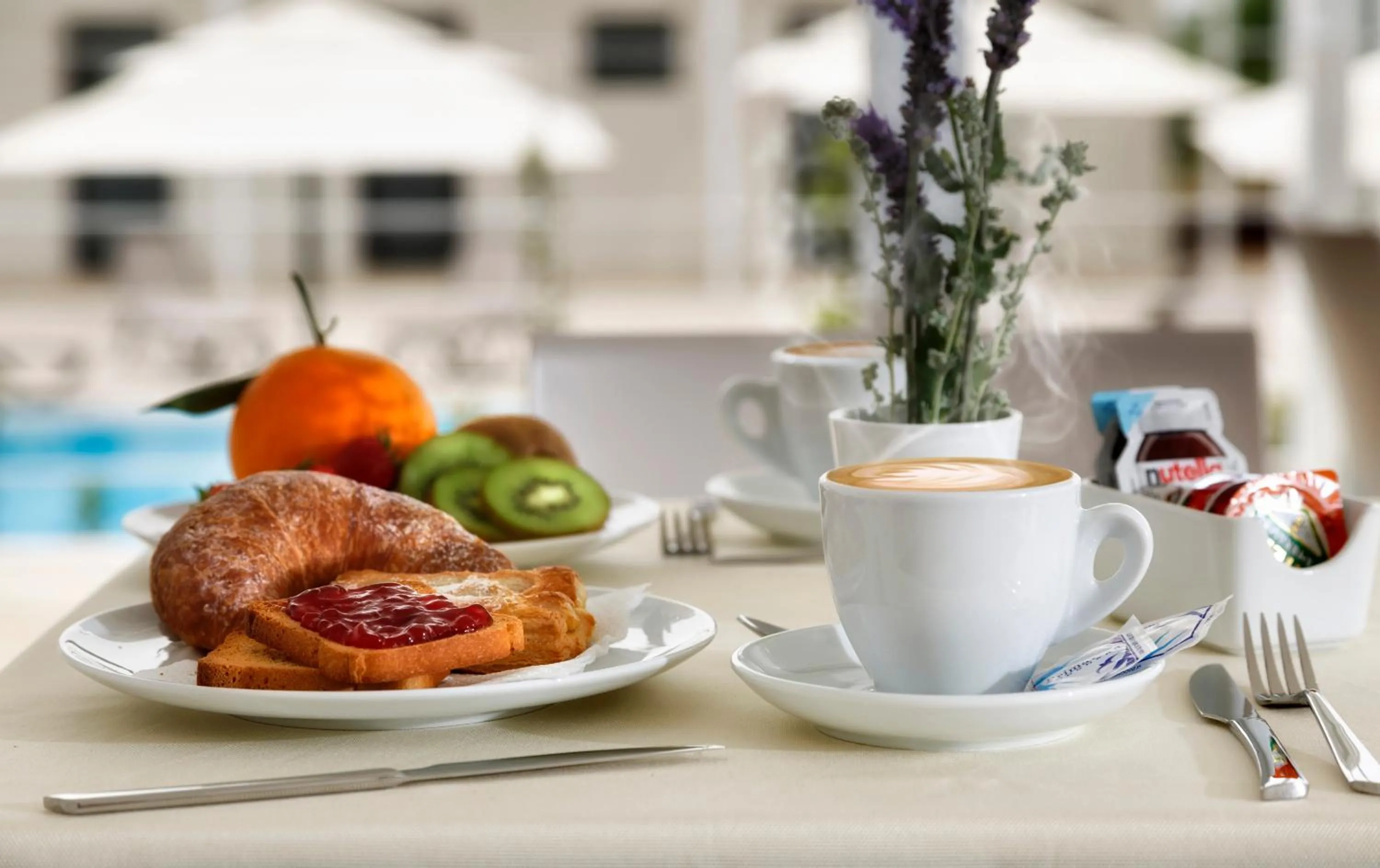 Food close-up in Southeast Hotel