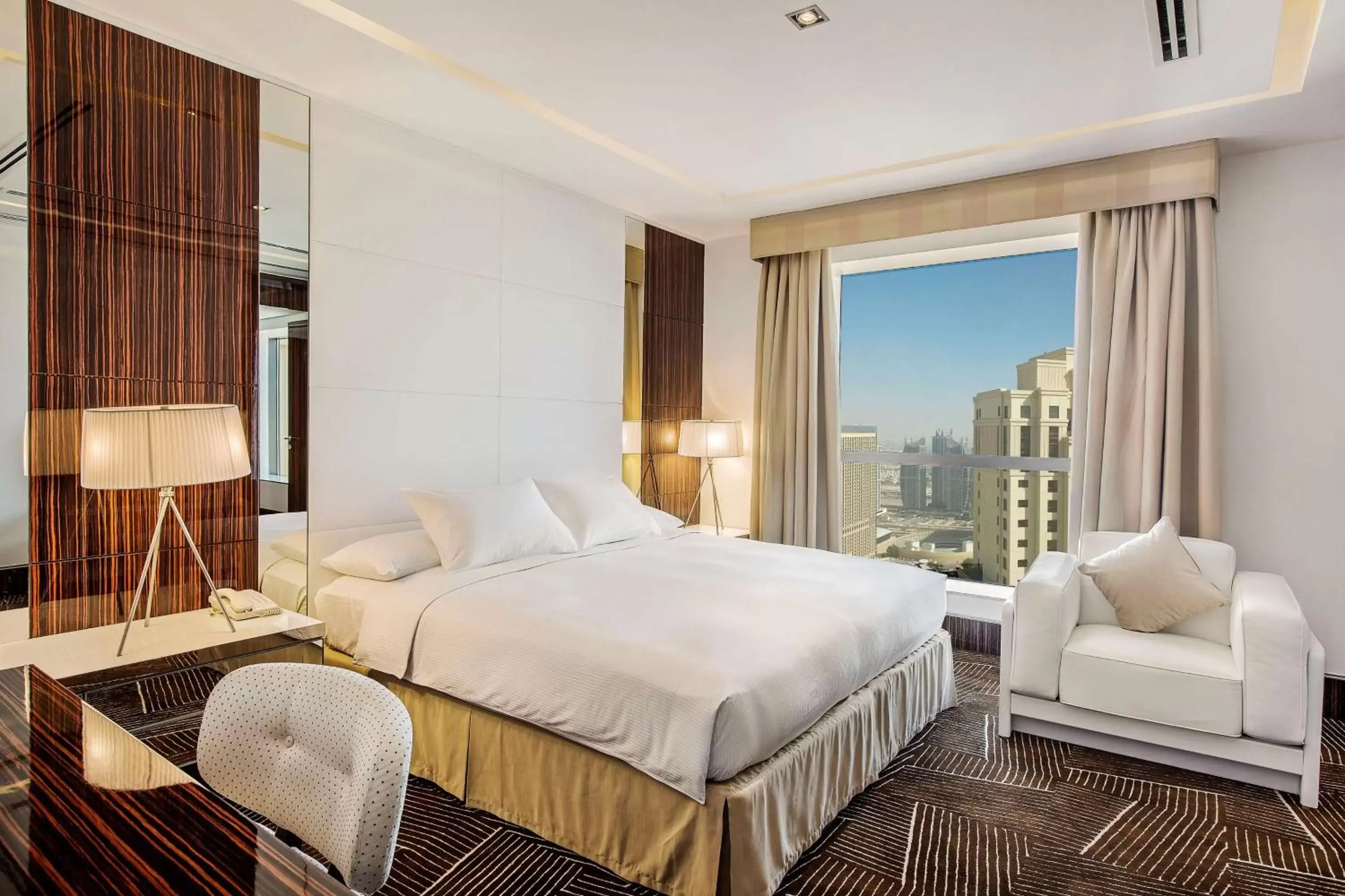 Bedroom in Hilton Dubai The Walk