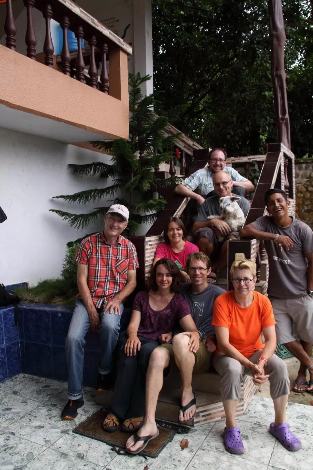 Facade/entrance in Hostal Limoncocha