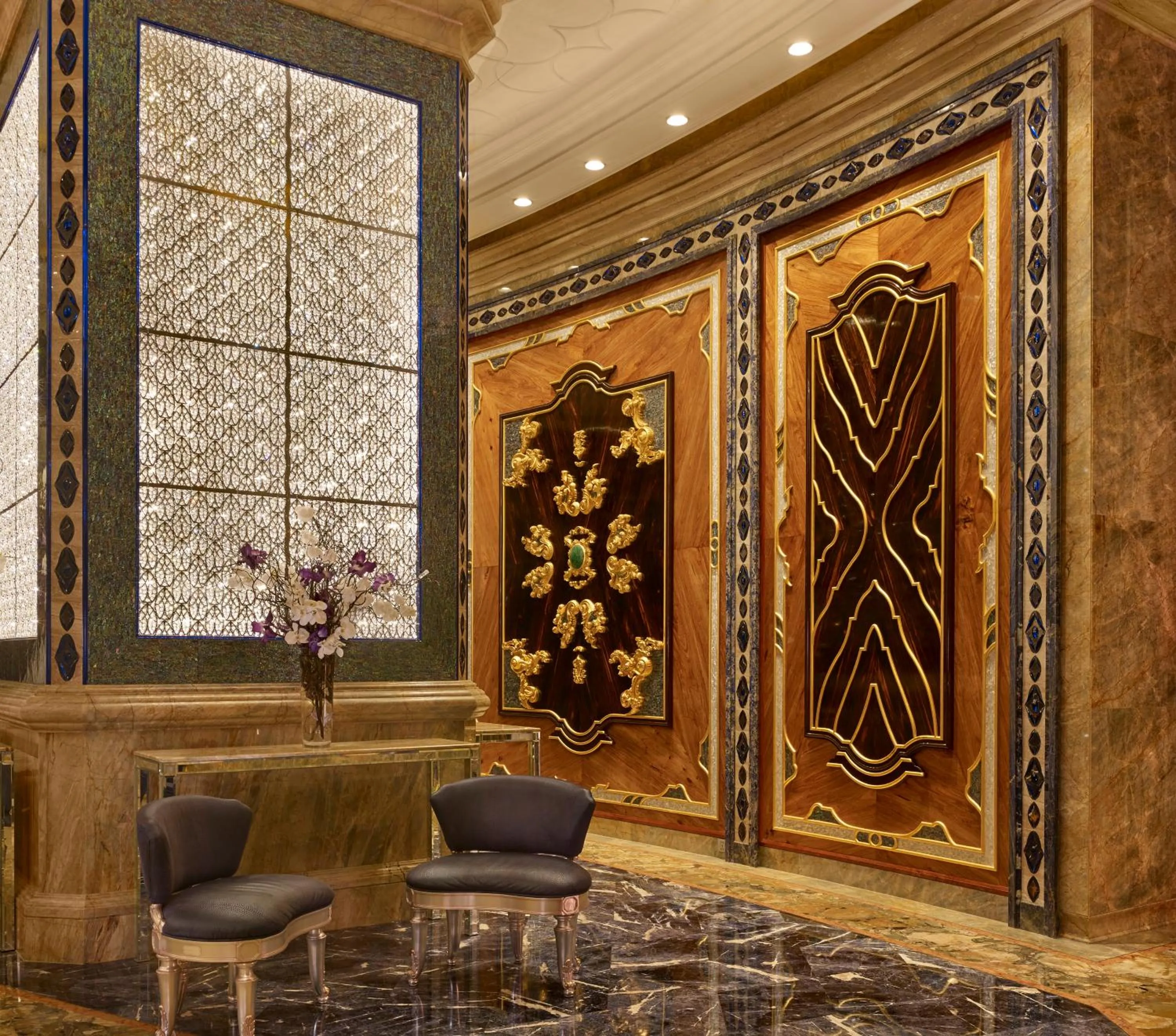 Lobby or reception in The Reverie Saigon Residential Suites