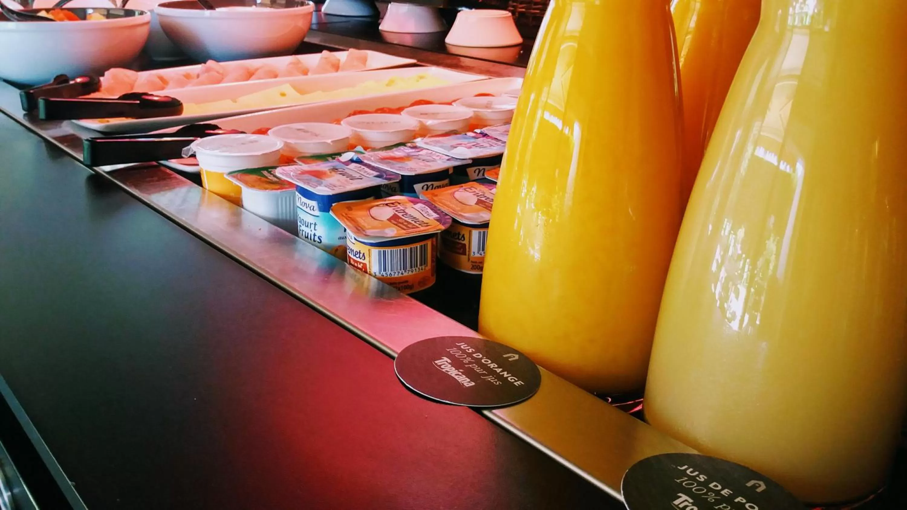 Continental breakfast in Campanile Bourg-En-Bresse ~ Viriat