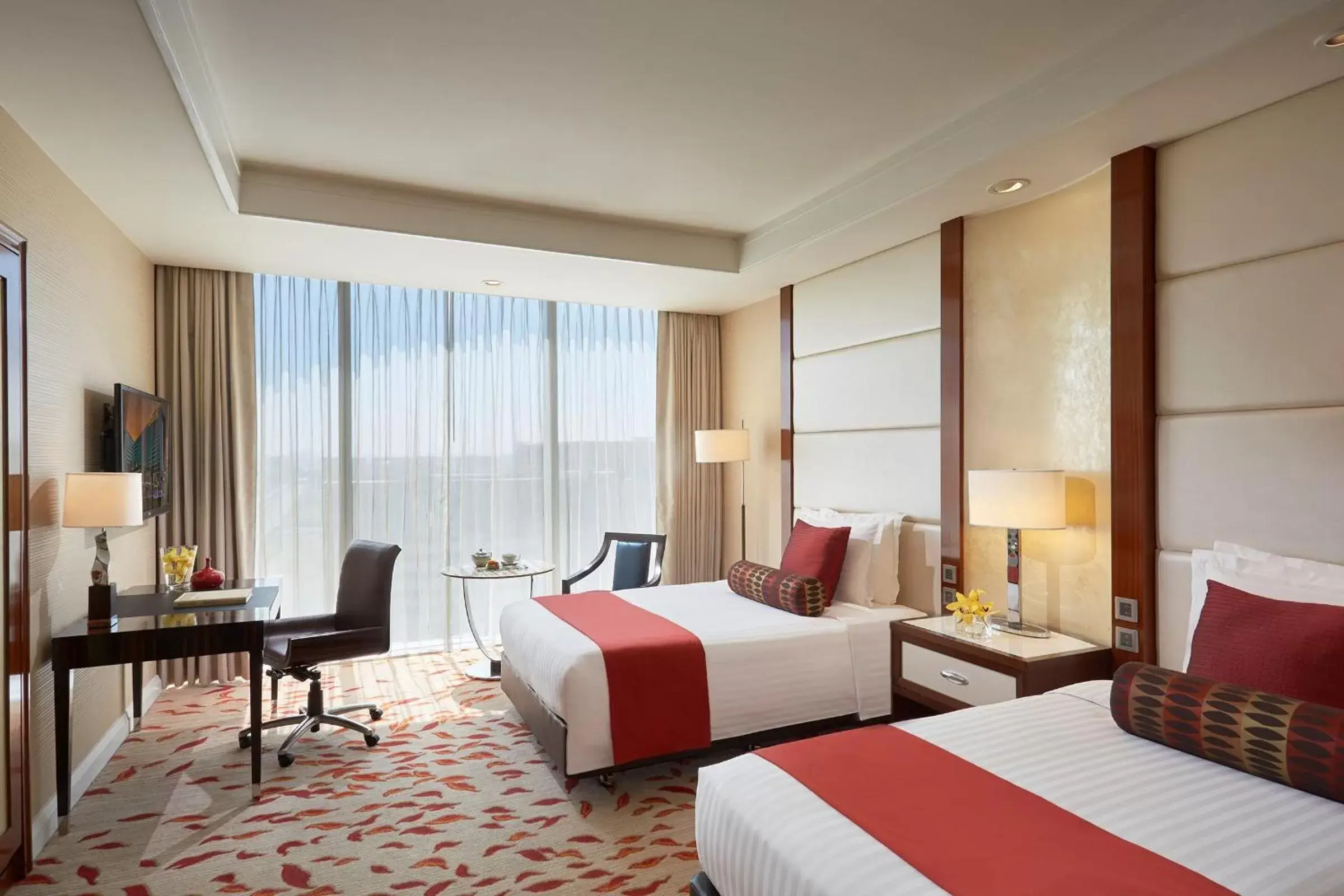 Bed in Solaire Resort Entertainment City
