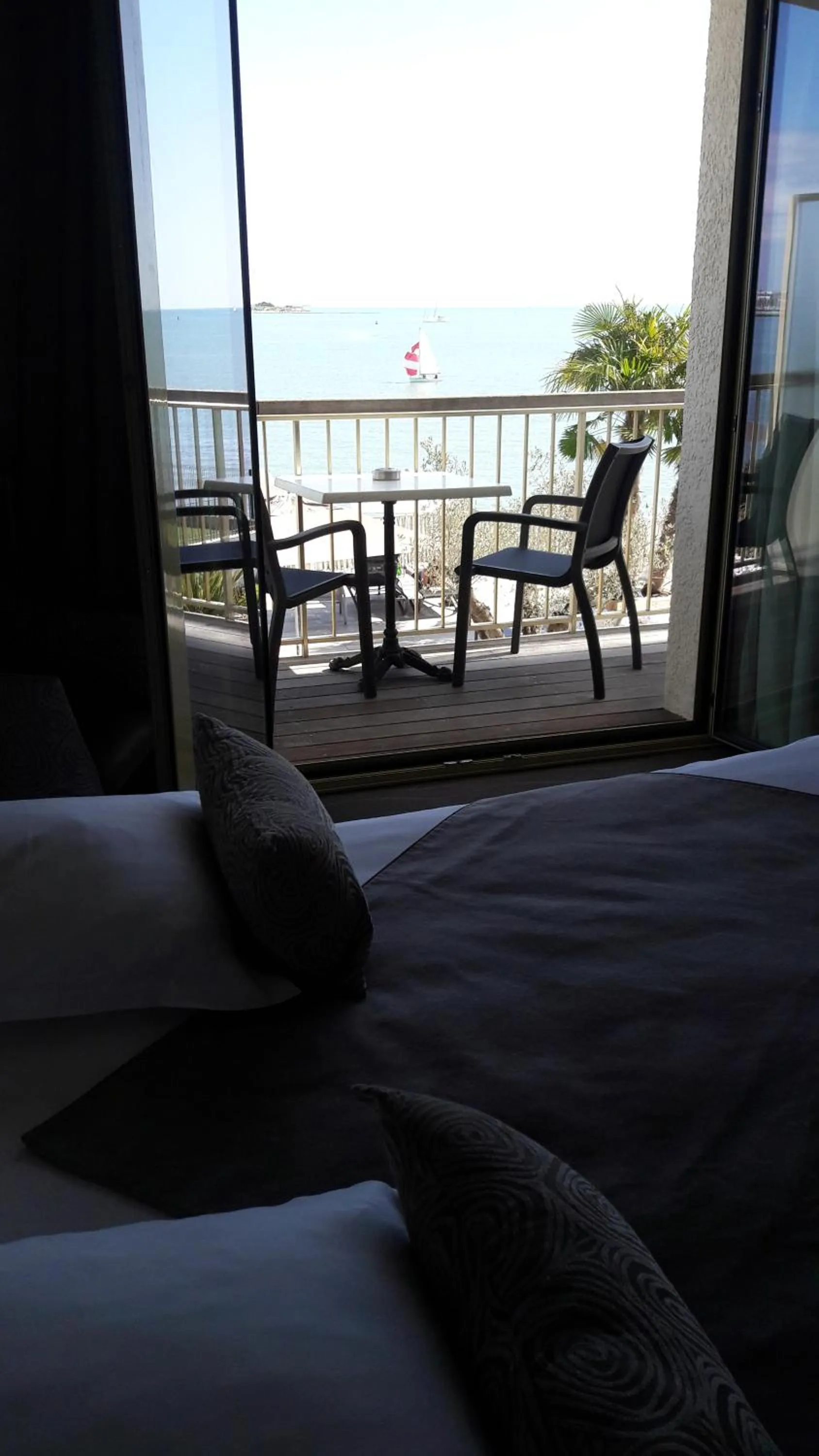 Sea view in Hôtel Les Brises