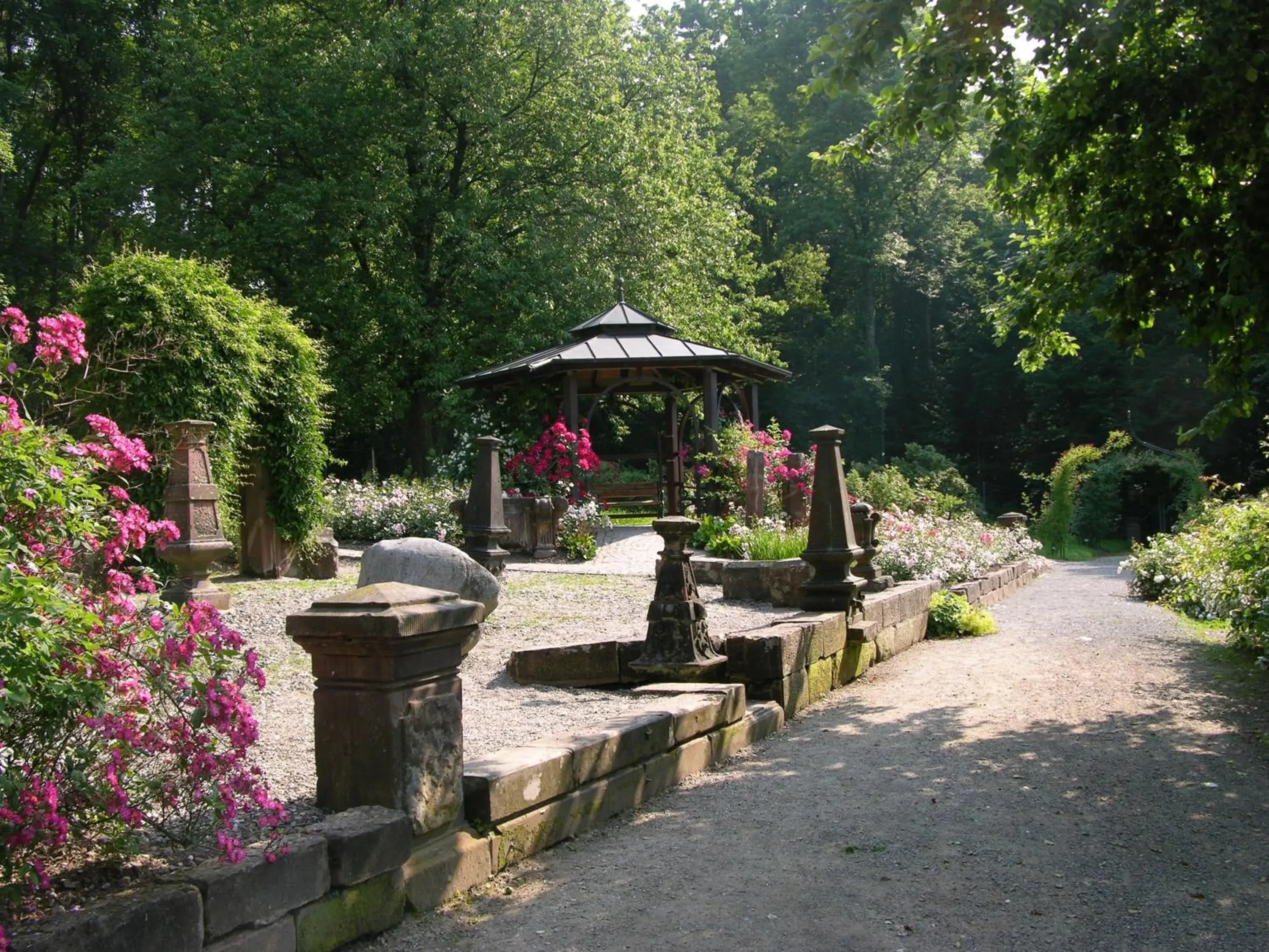 Garden in Romantik Hotel Landschloss Fasanerie