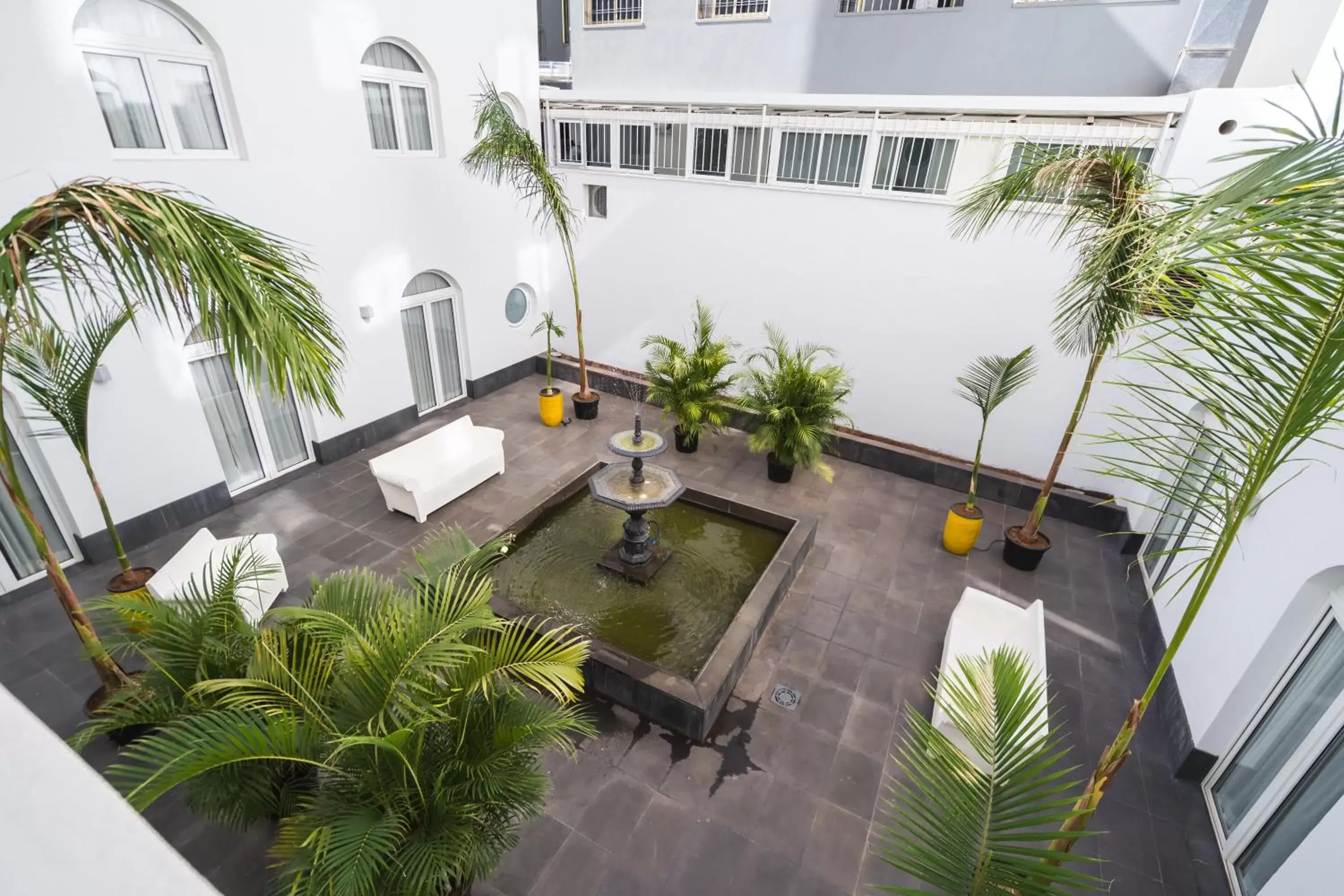 Patio in Hotel Taburiente S.C.Tenerife