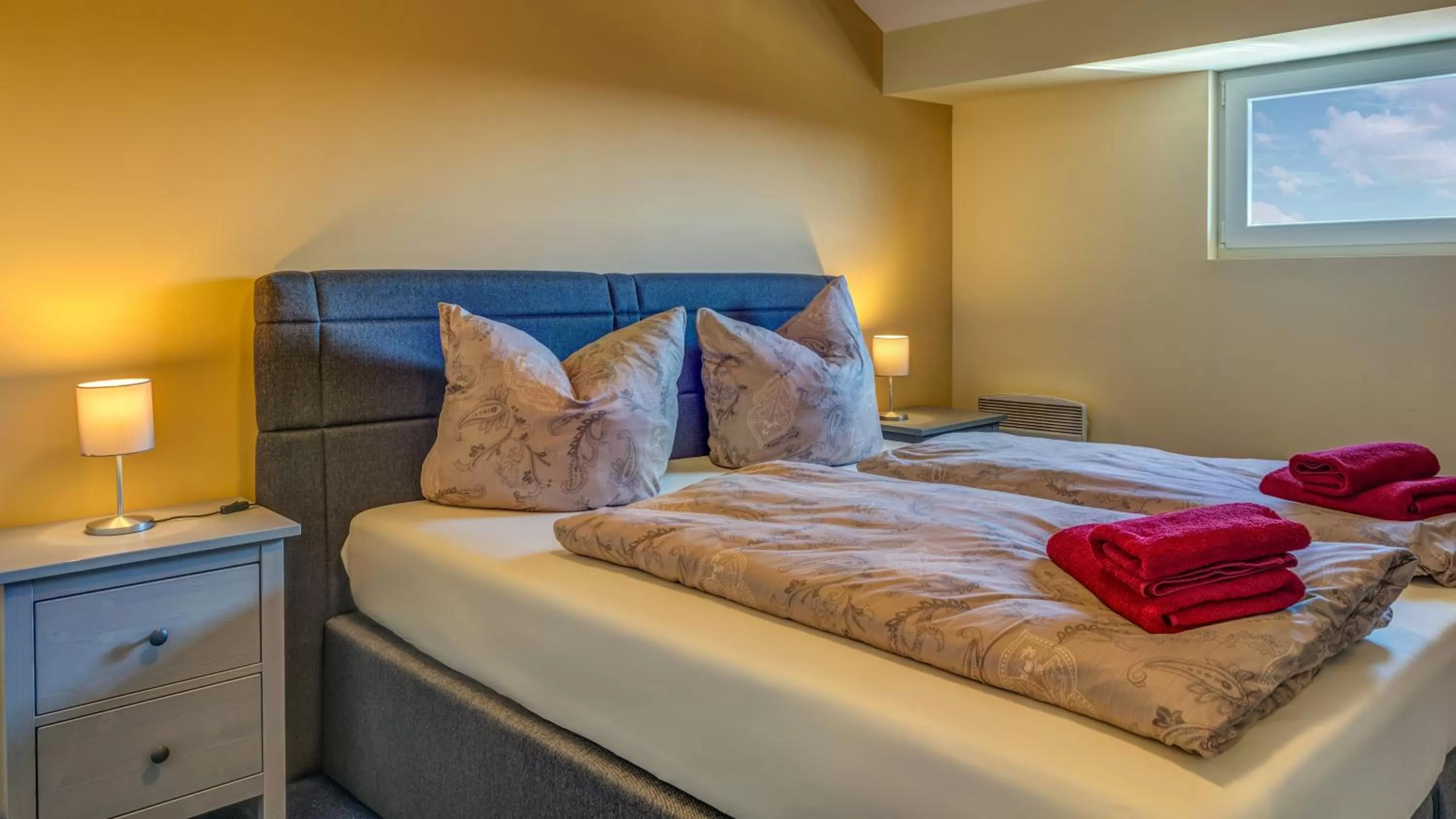 Bed in Hotel Traumblick