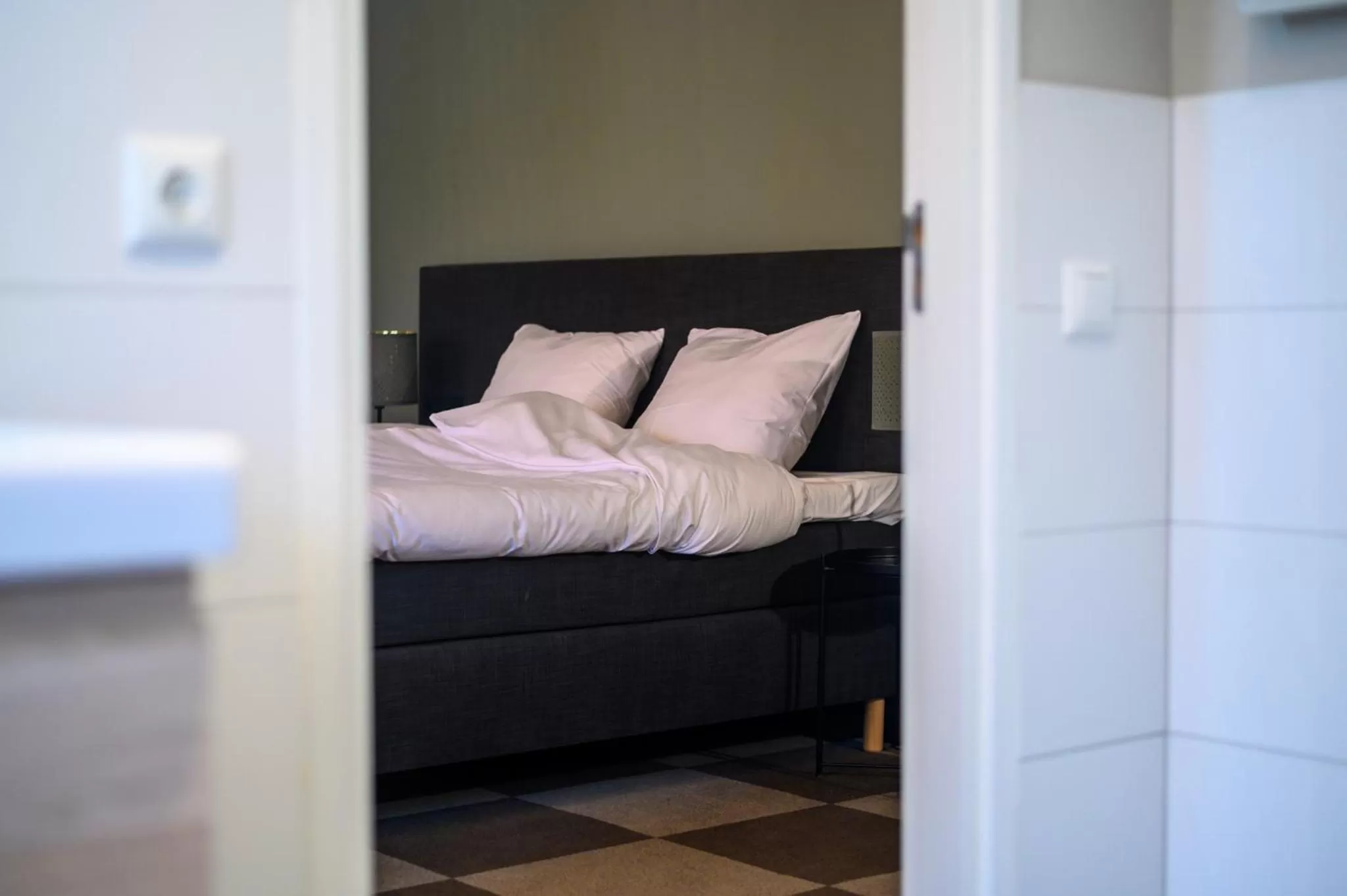 Bed in De Pastorie Bed & Breakfast