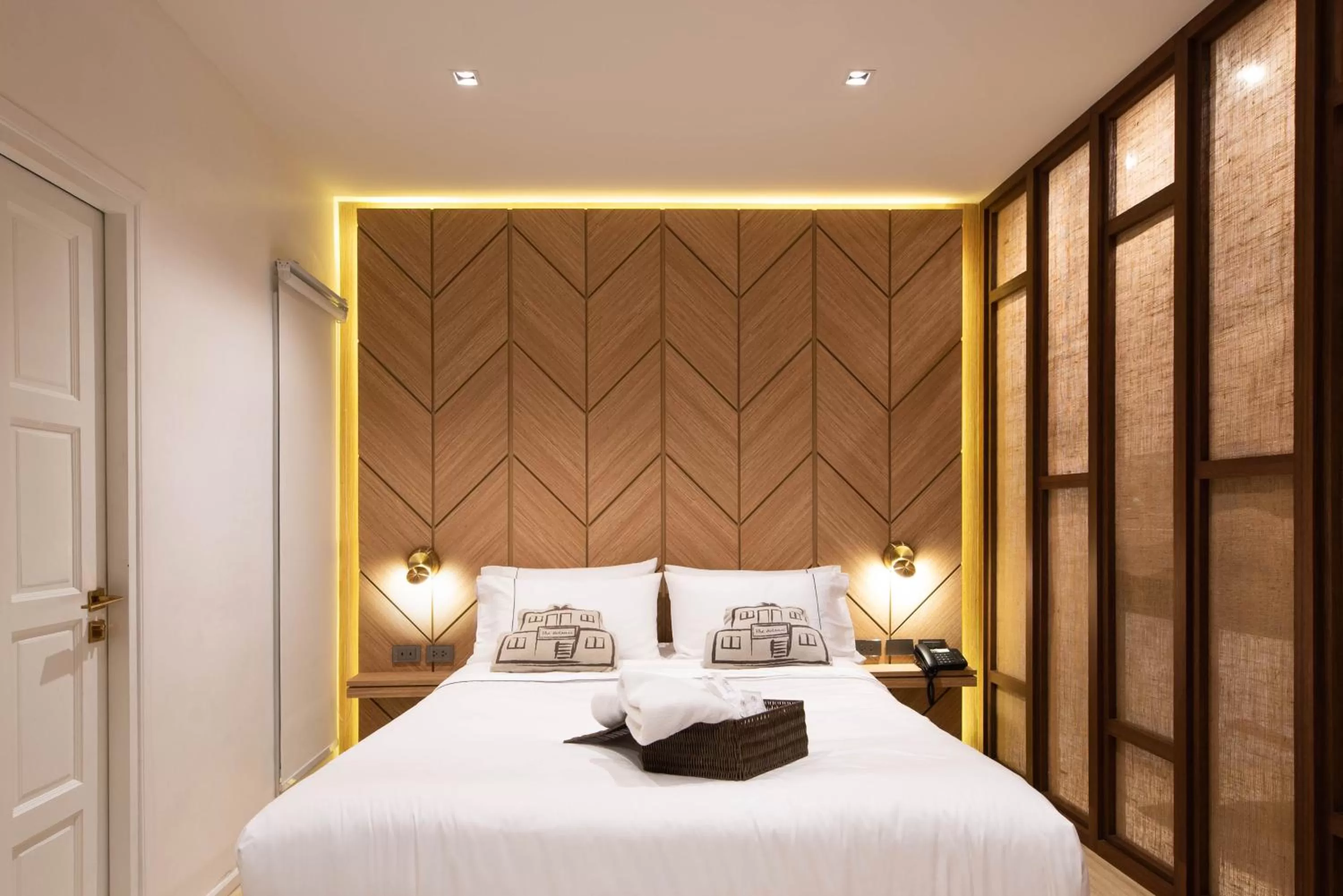 Bed in Botanic Service Room at Impact Muangthongthani - SHA Certified