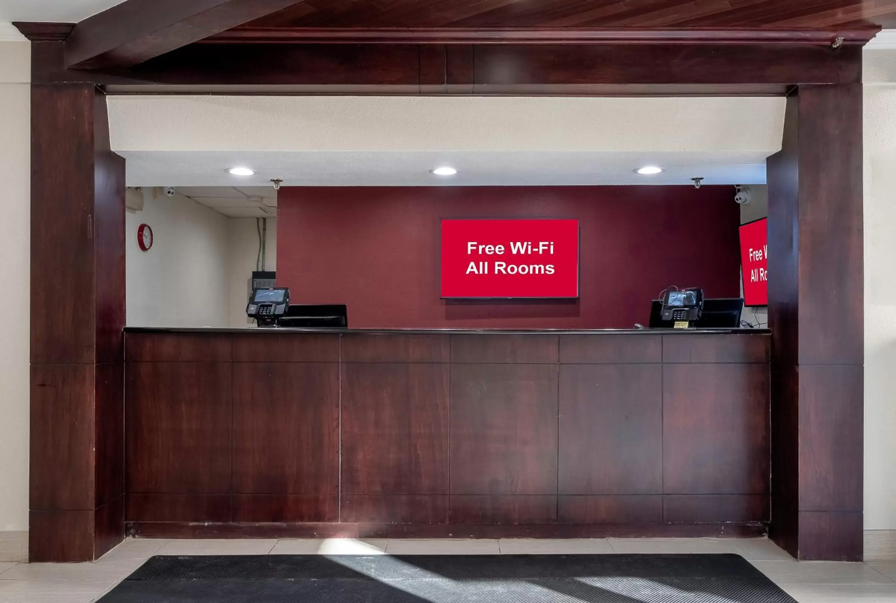 Lobby or reception, Lobby/Reception in Red Roof Inn Bordentown - McGuire AFB