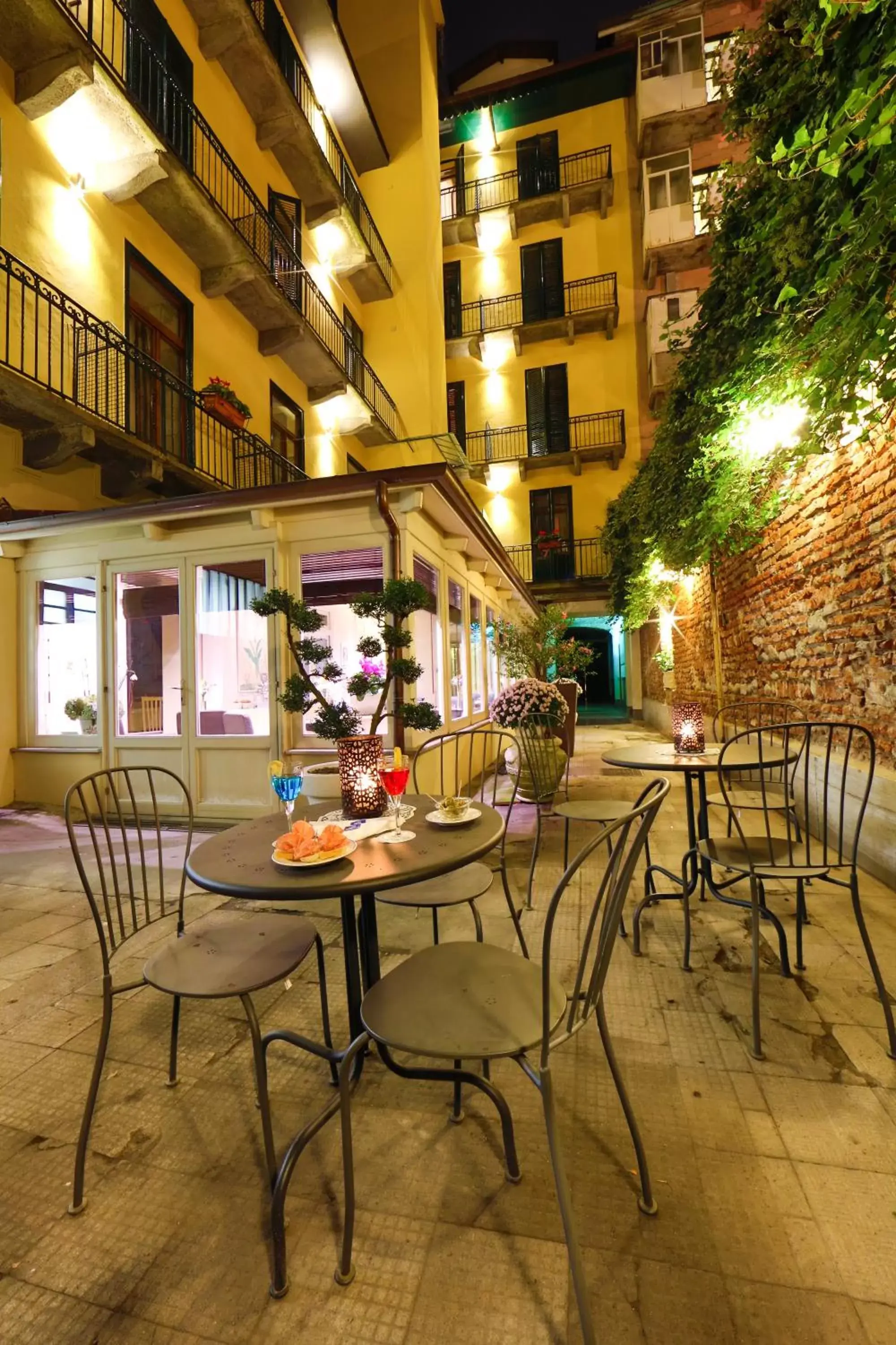 Balcony/Terrace in Best Western Hotel Piemontese