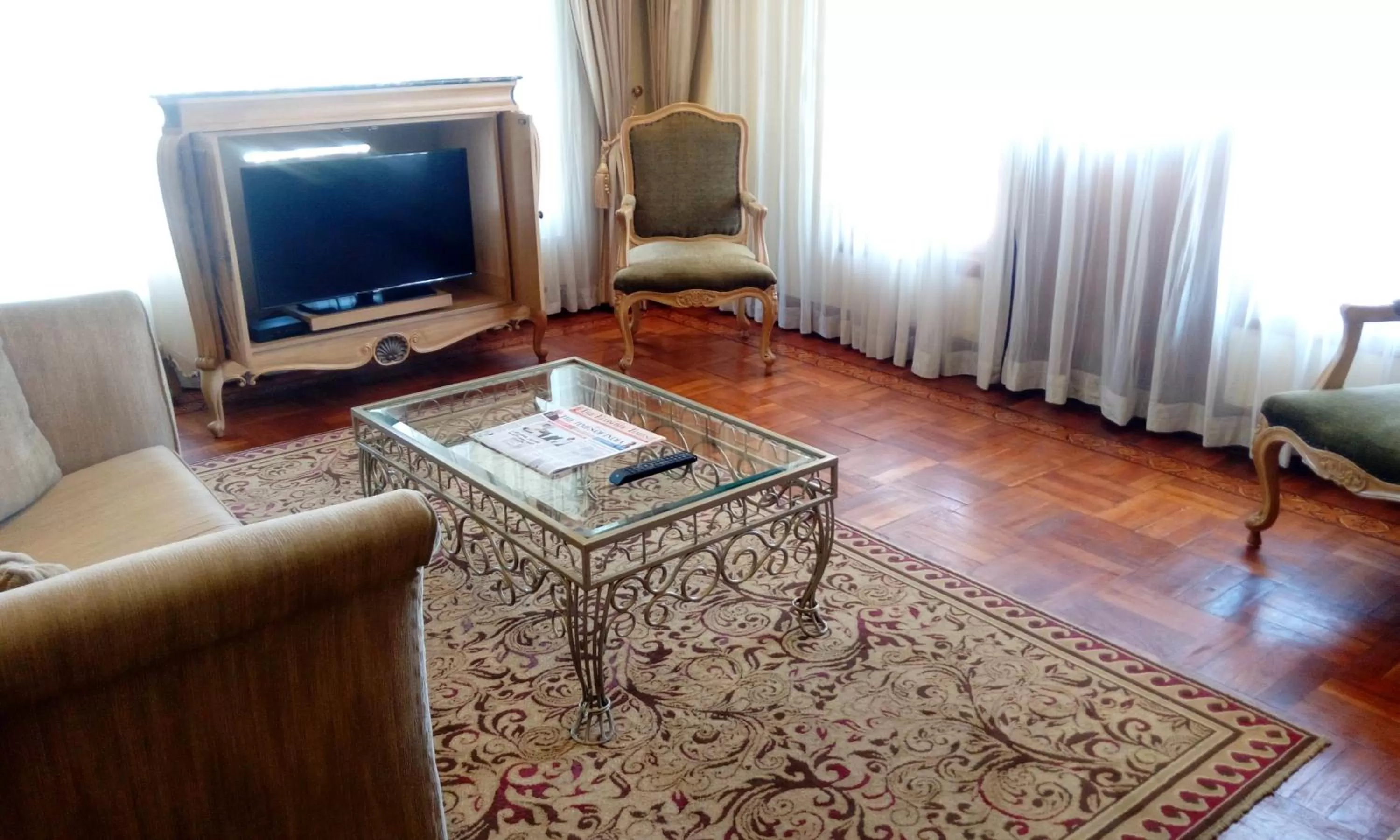 Living room in Taj Krishna