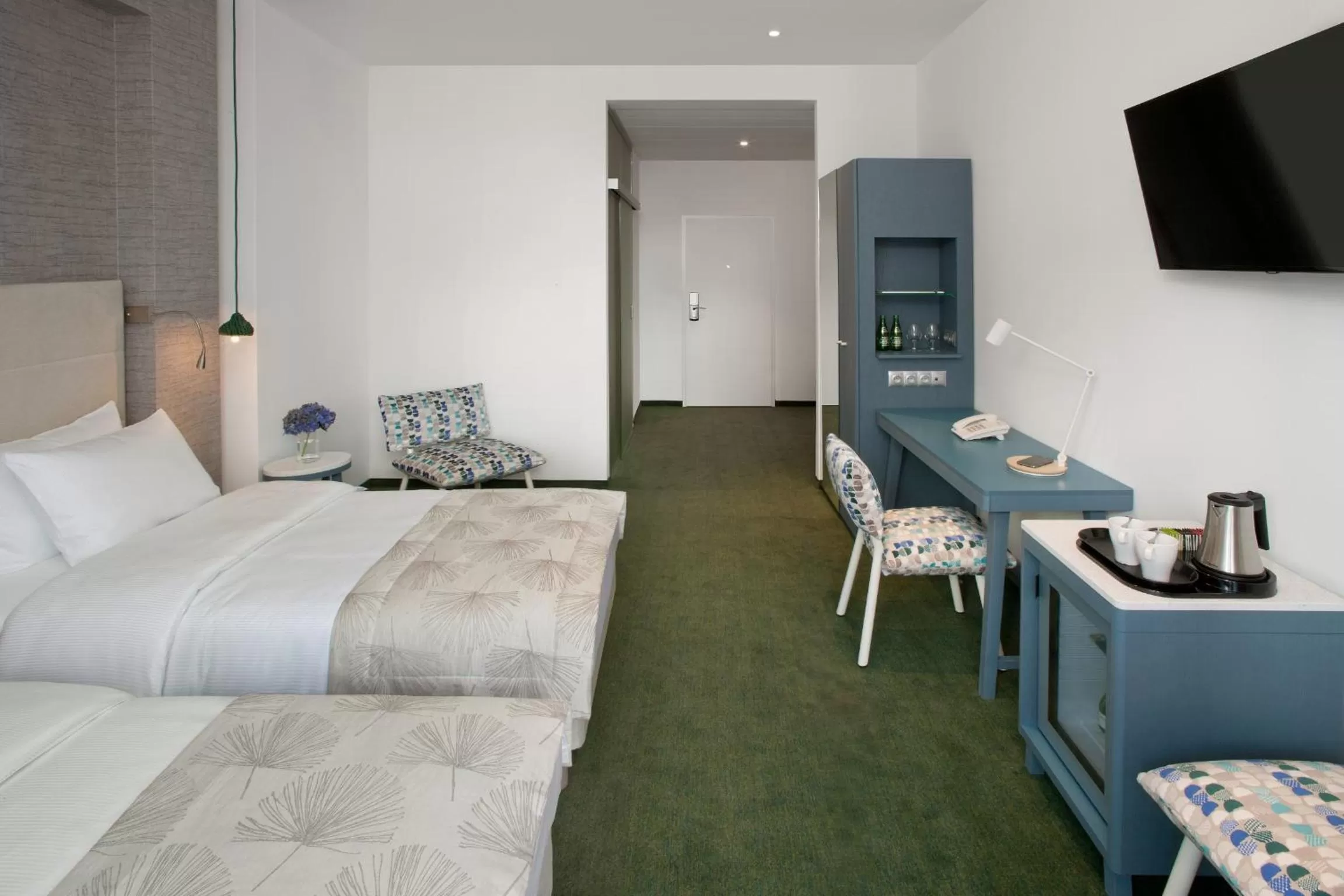 TV and multimedia, Bed in Hotel Metropol