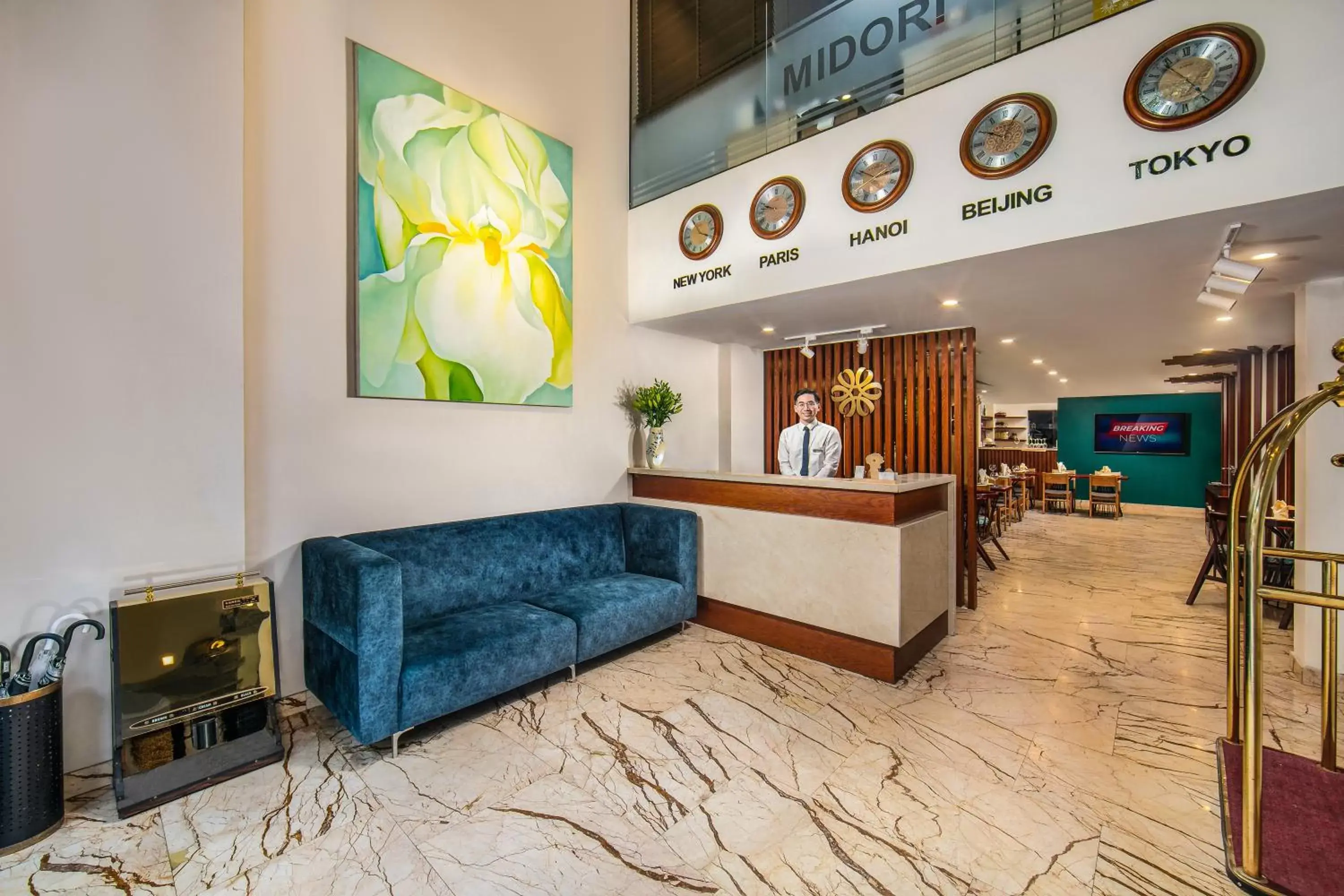 Lobby or reception in Midori Boutique Hotel