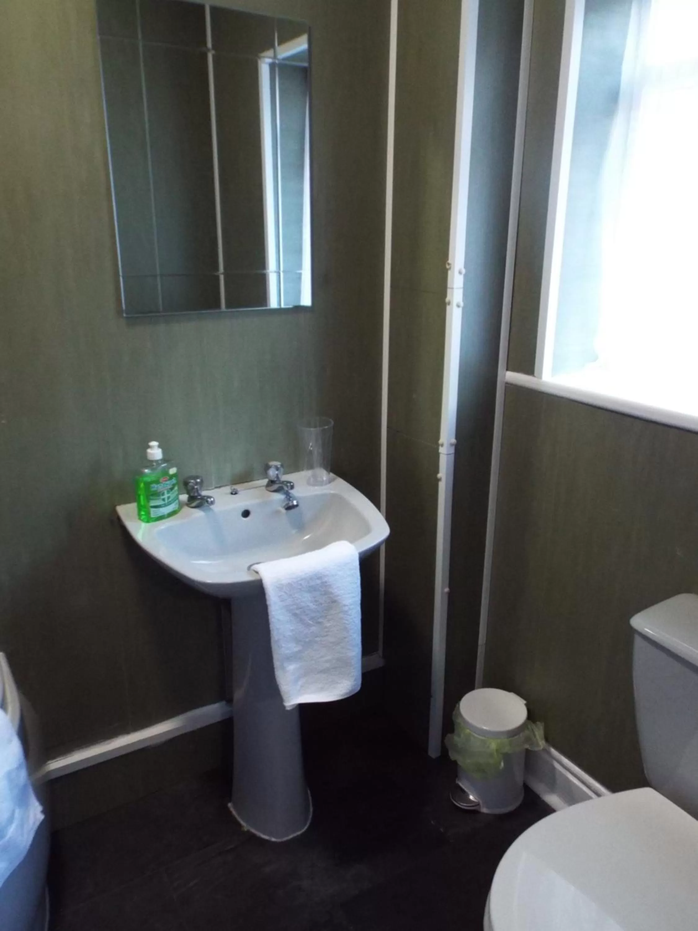 Bathroom in Alfies Hotel