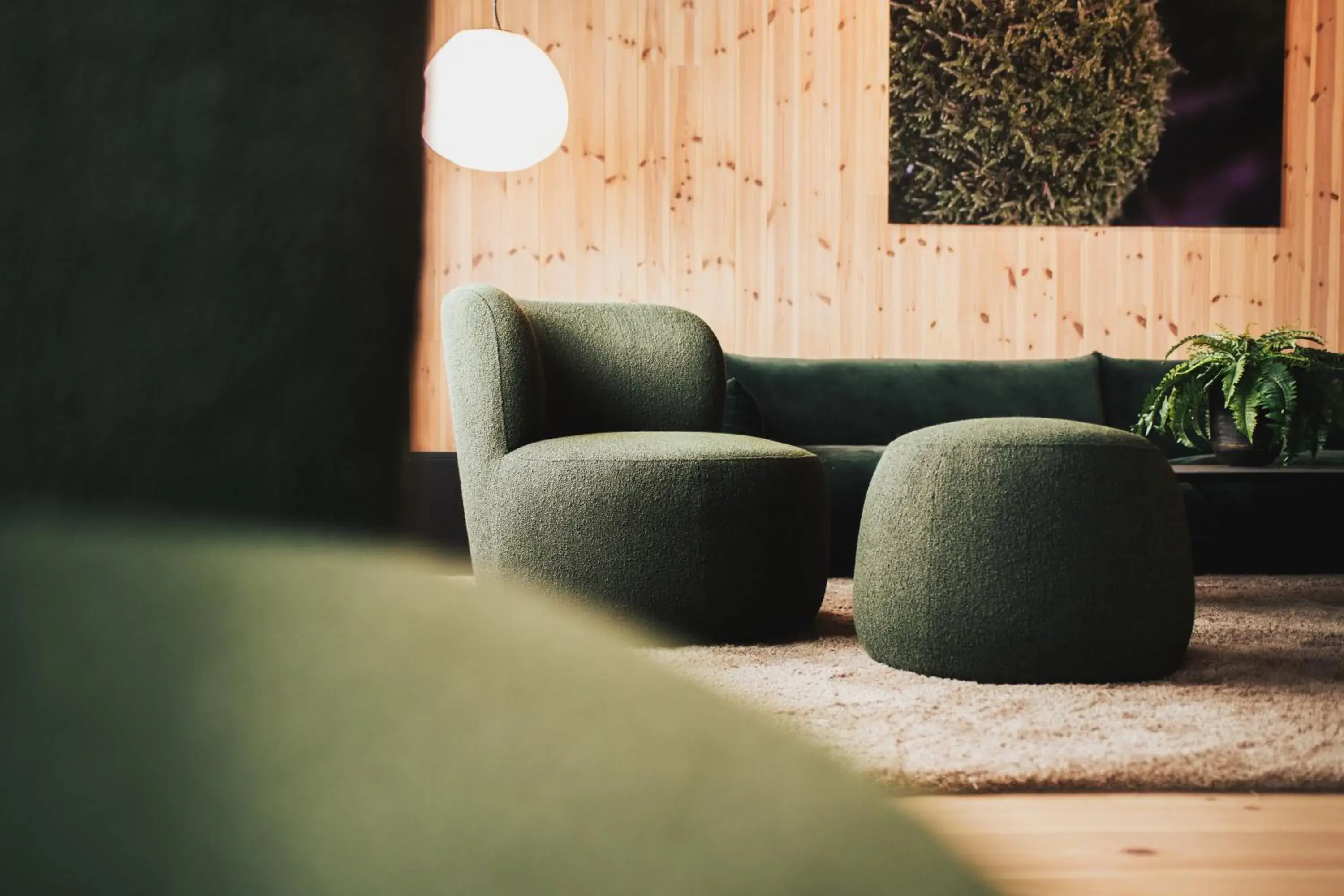 Seating Area in Hotell Lappland