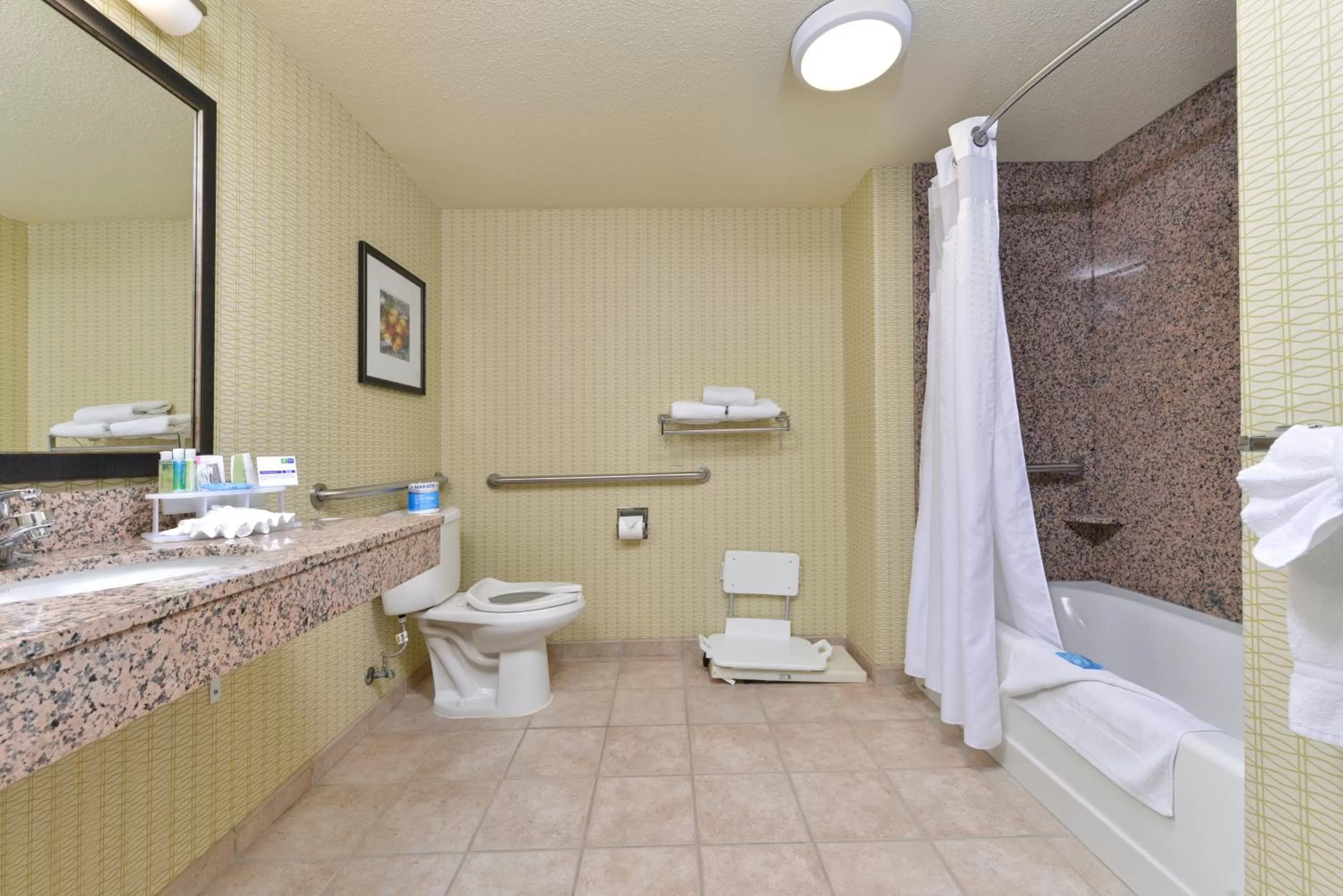 Toilet in Holiday Inn Express Woodland by IHG