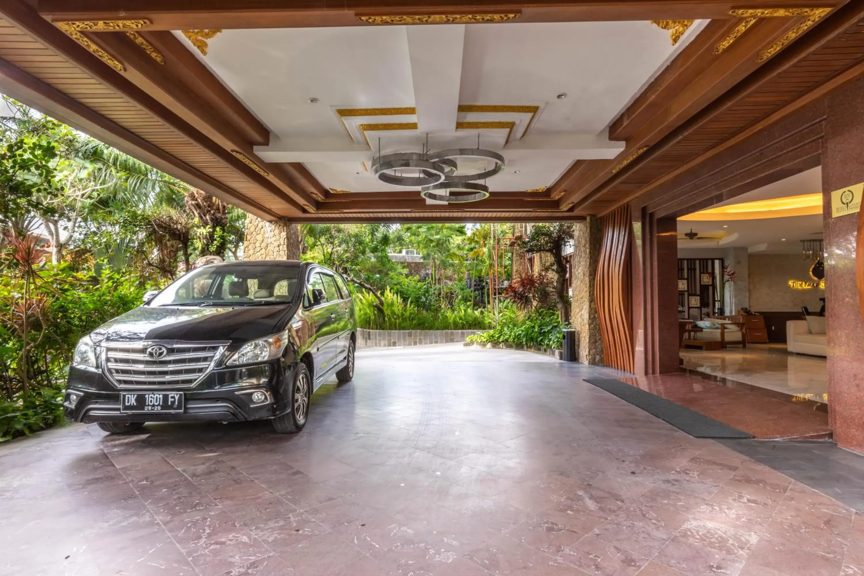 Lobby or reception in The Leaf Jimbaran Luxury Villas