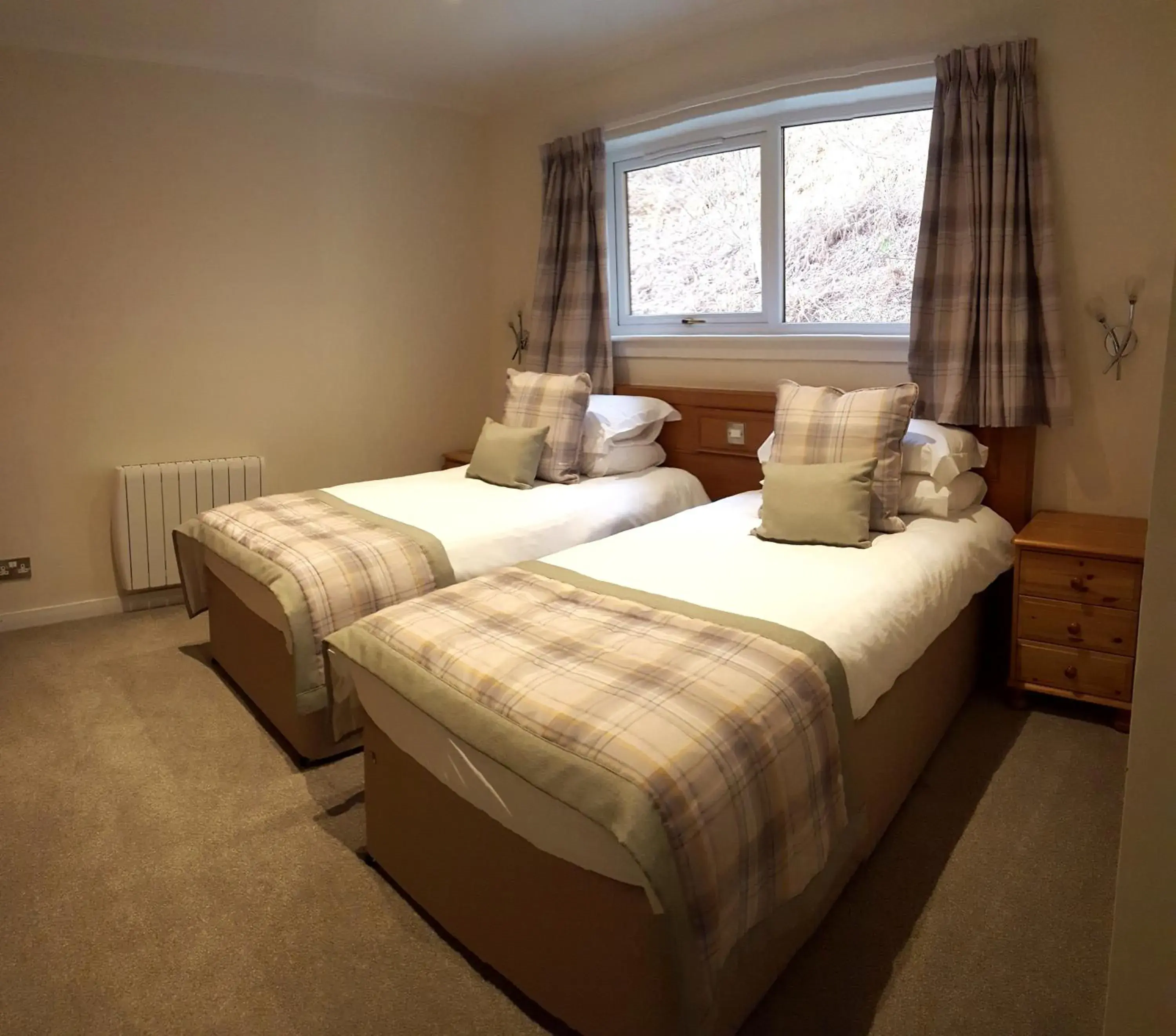 Bed in Loch Rannoch Highland Club