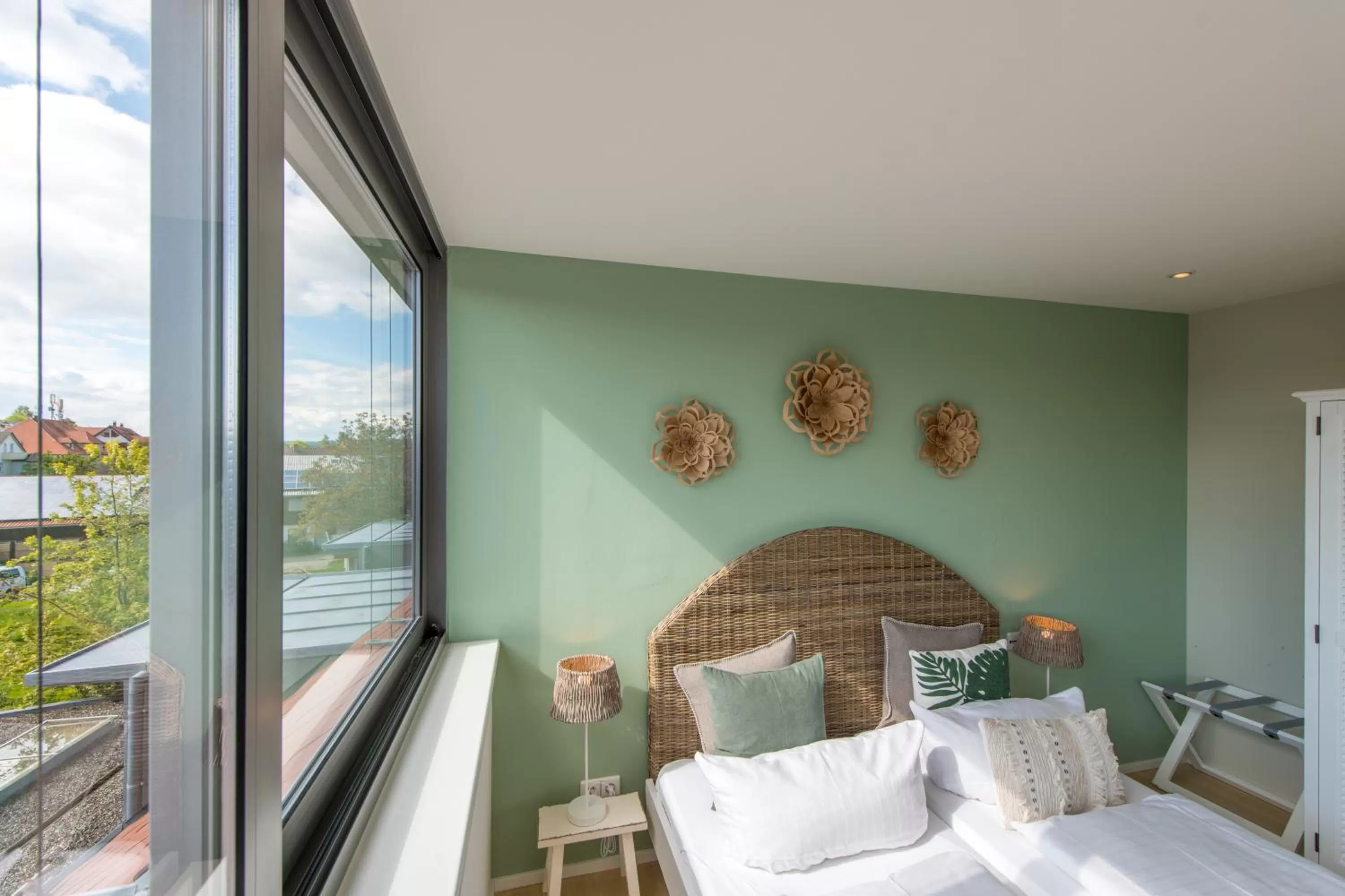 Bed in Ko´Ono Hotel