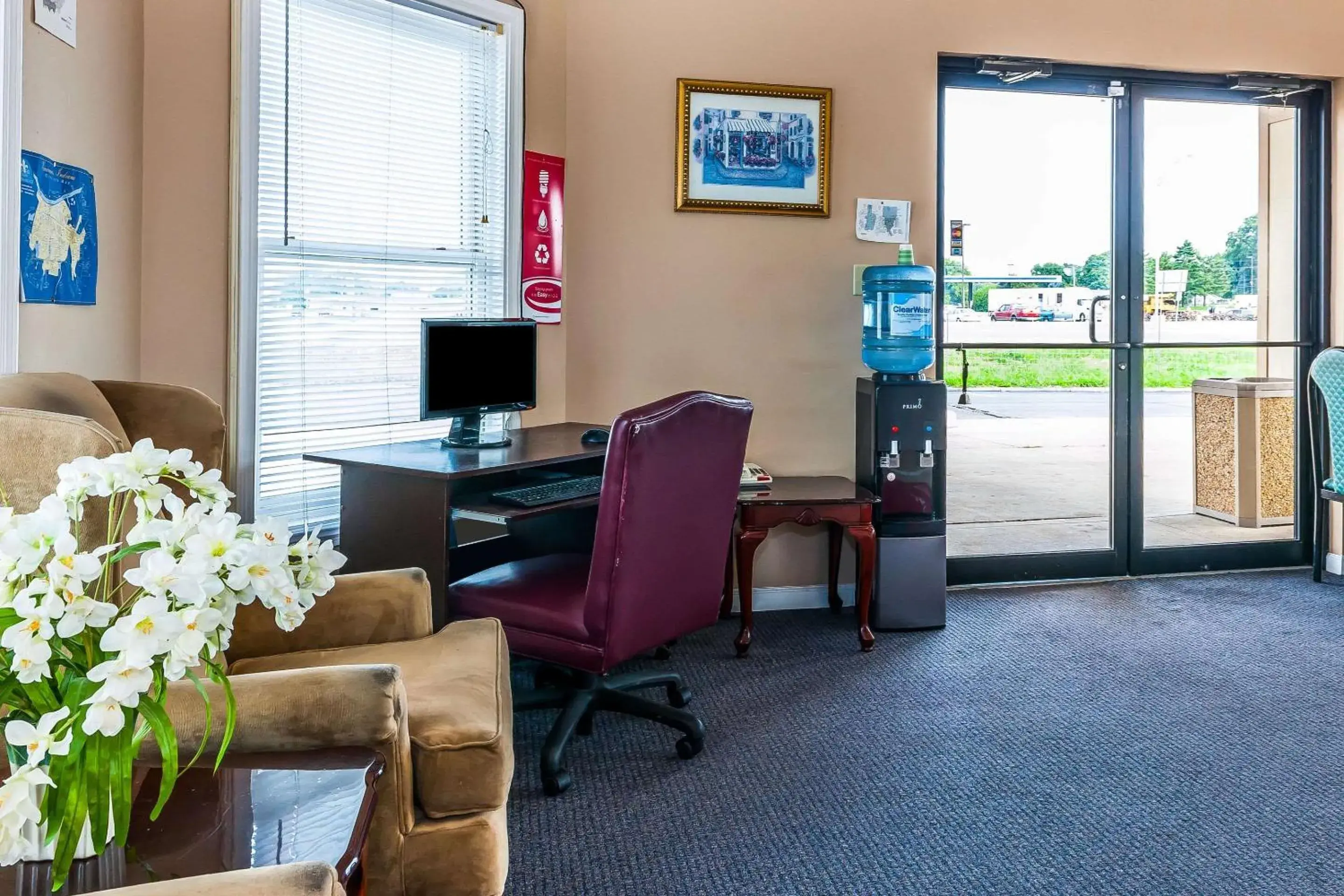 Lobby or reception in Econo Lodge Vincennes