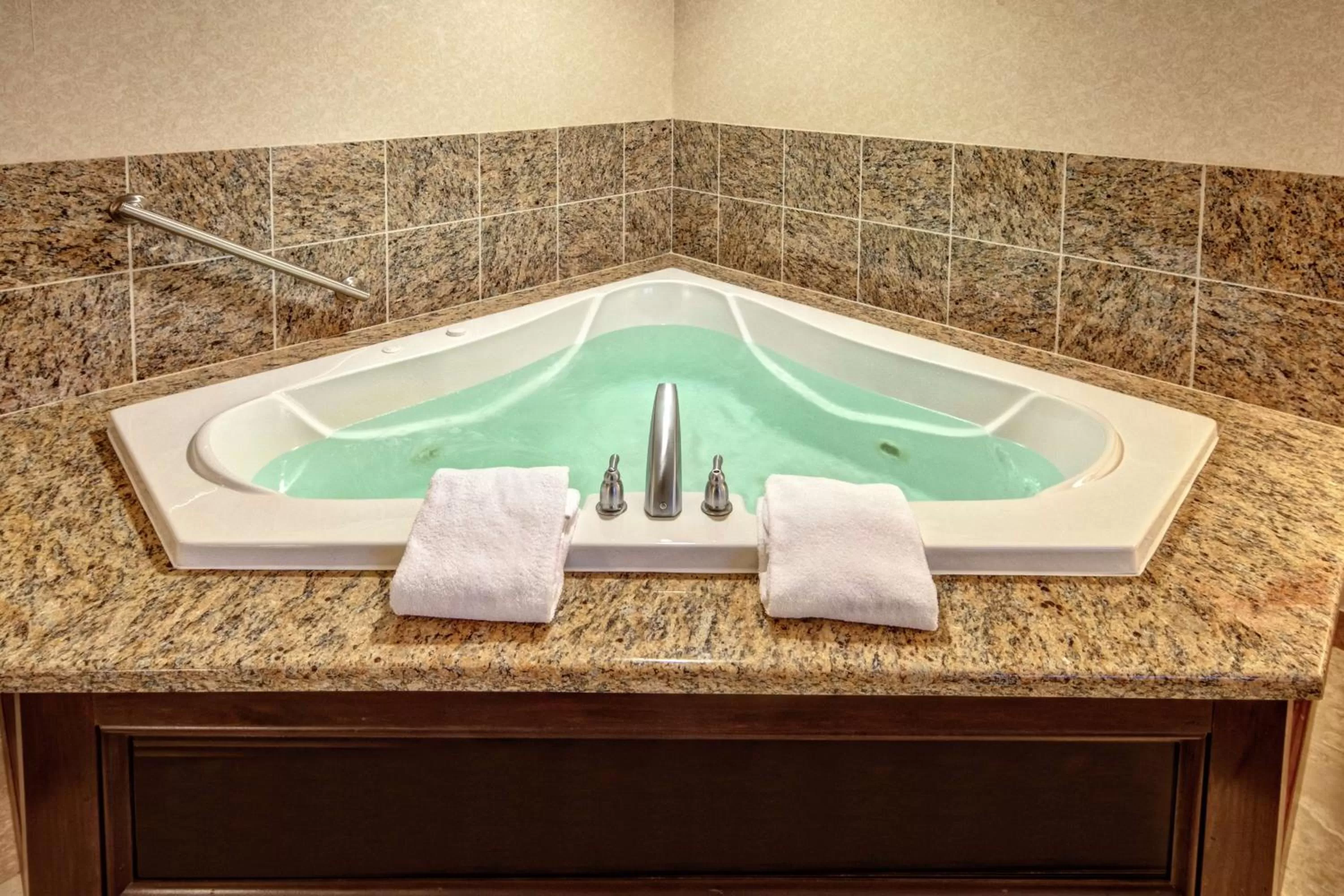 Bathroom in Hampton Inn Cambridge