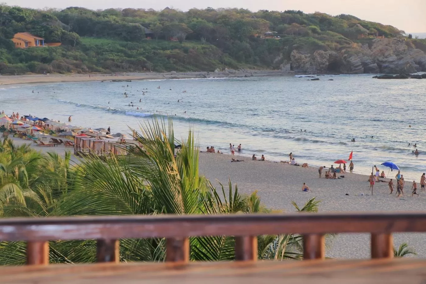 Beach in Punta Zicatela Hotel - Adults Only