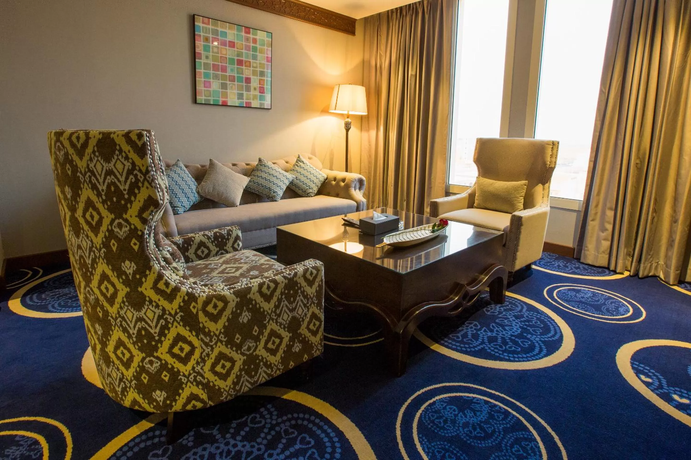 Living room in Swiss In Tabuk Hotel