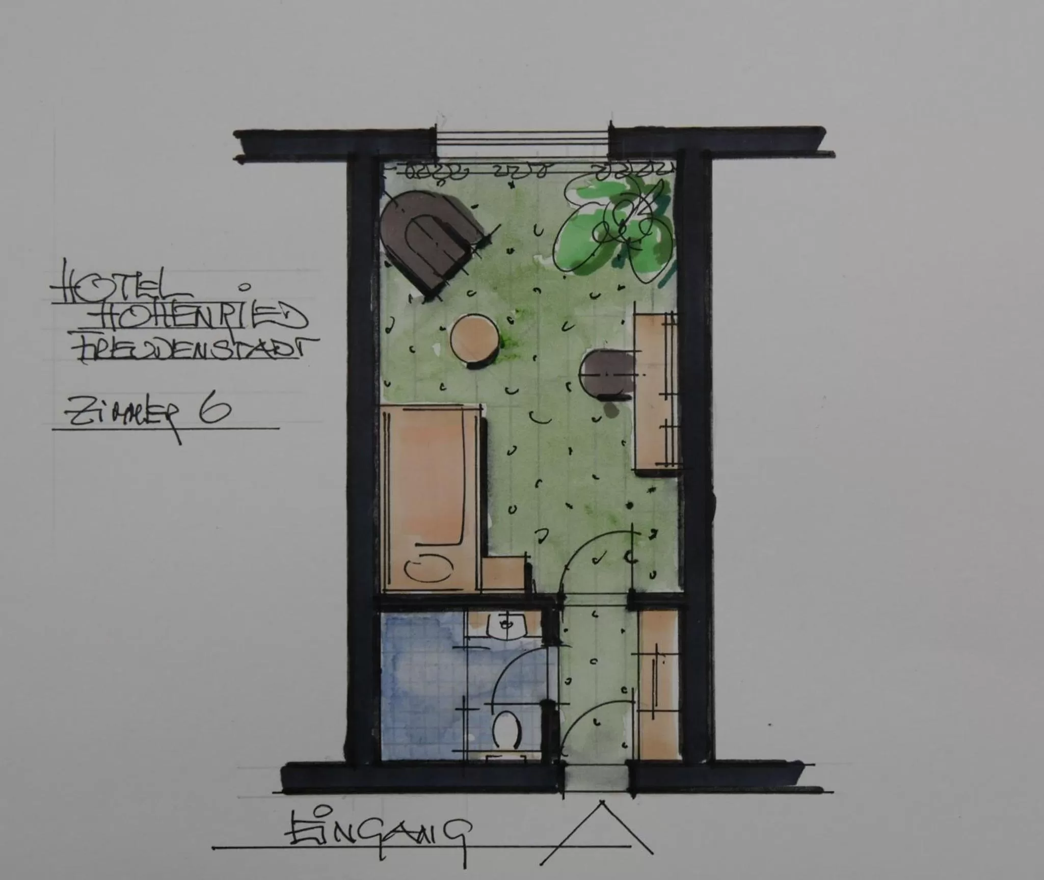 Floor Plan in Das Hohenried