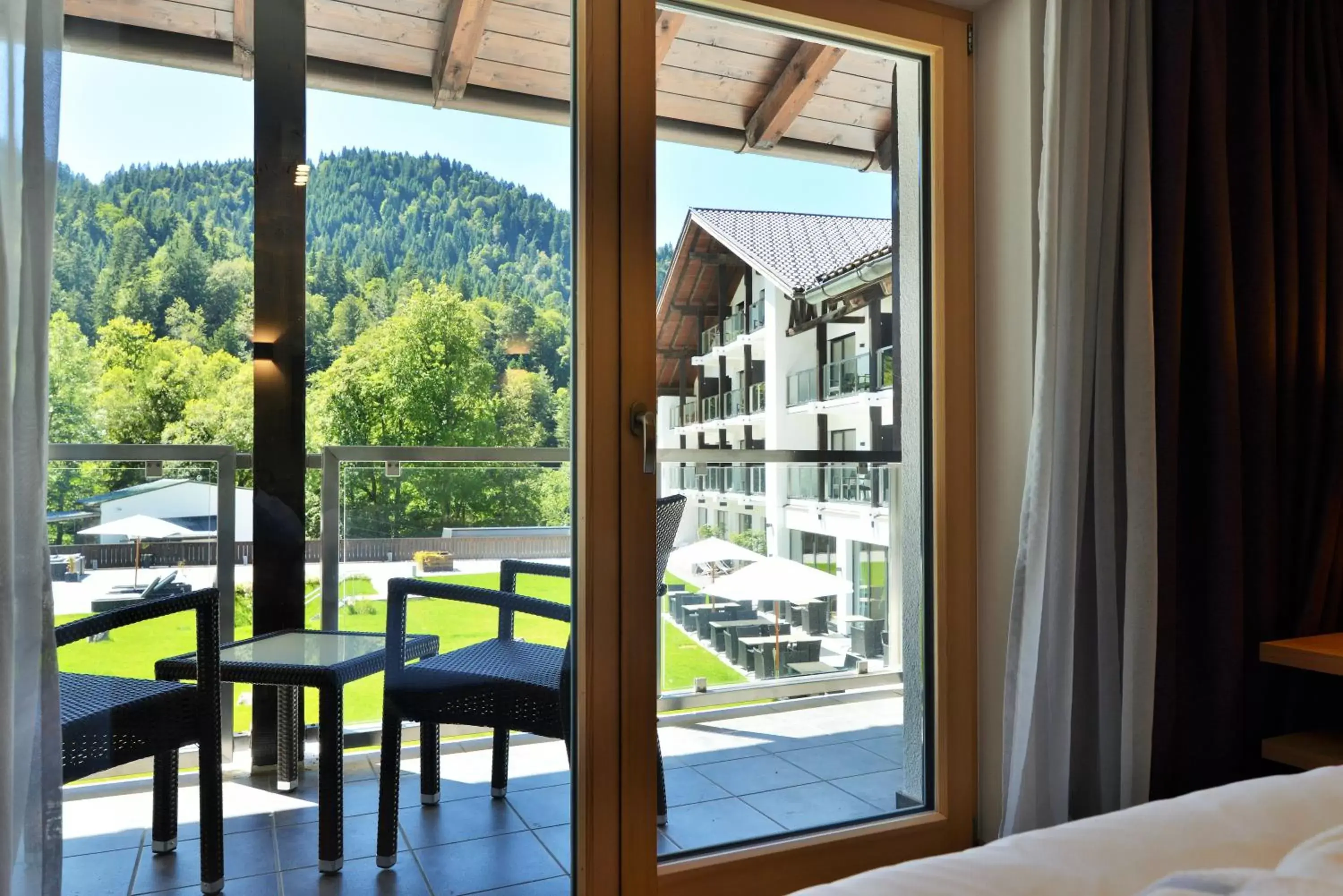 Room with Balcony - single occupancy in Das Graseck - mountain hideaway & health care Room with Balcony - single occupancy in Das Graseck - mountain hideaway & health care