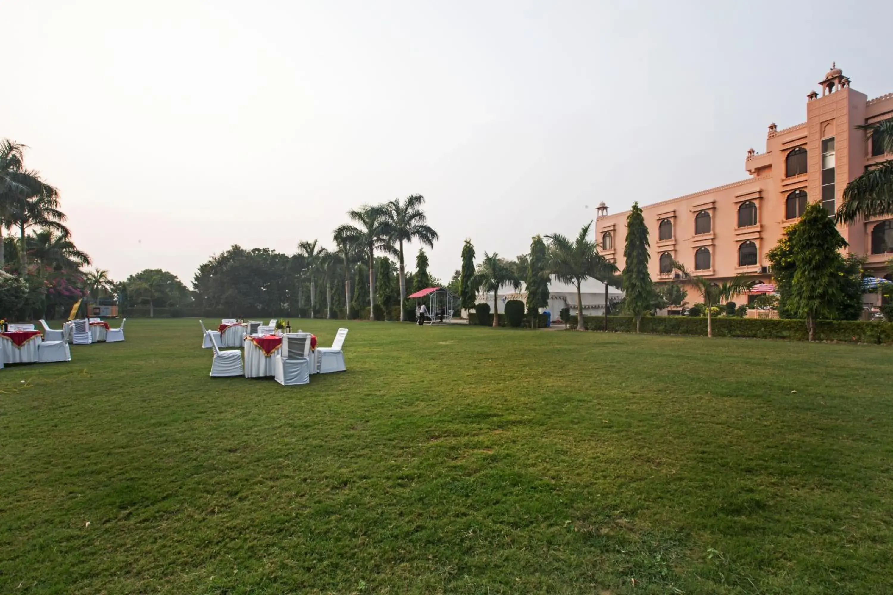 Bird's eye view, Banquet Facilities in Ranthambhore National Resort