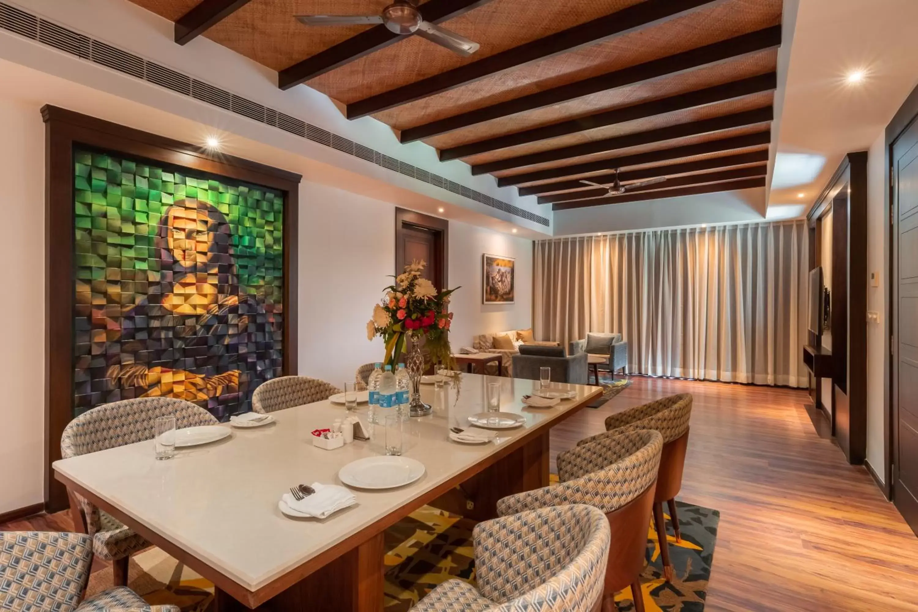 Dining area in The Ananta Udaipur Resort & Spa