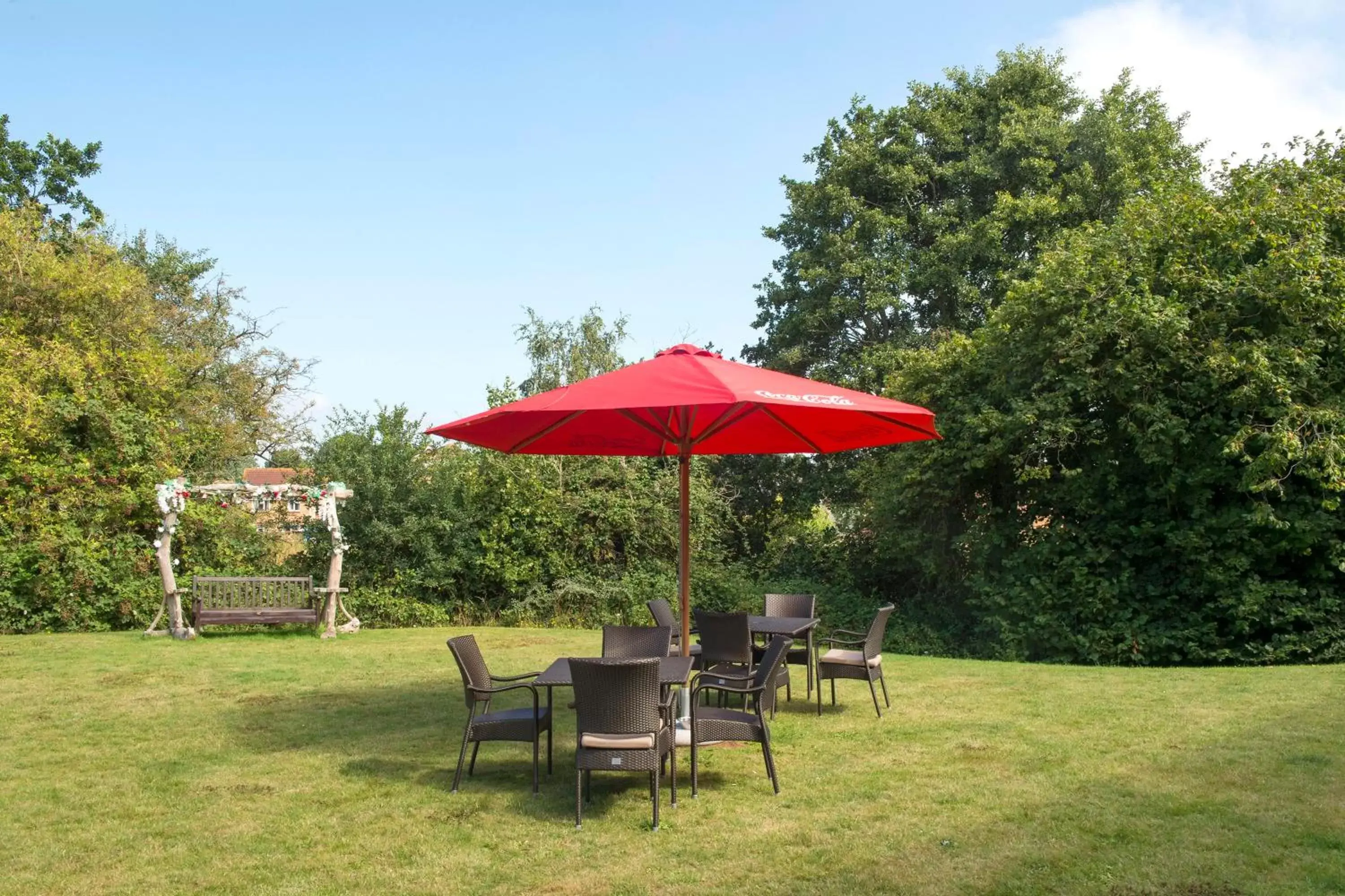 Garden in Padbrook Park Hotel