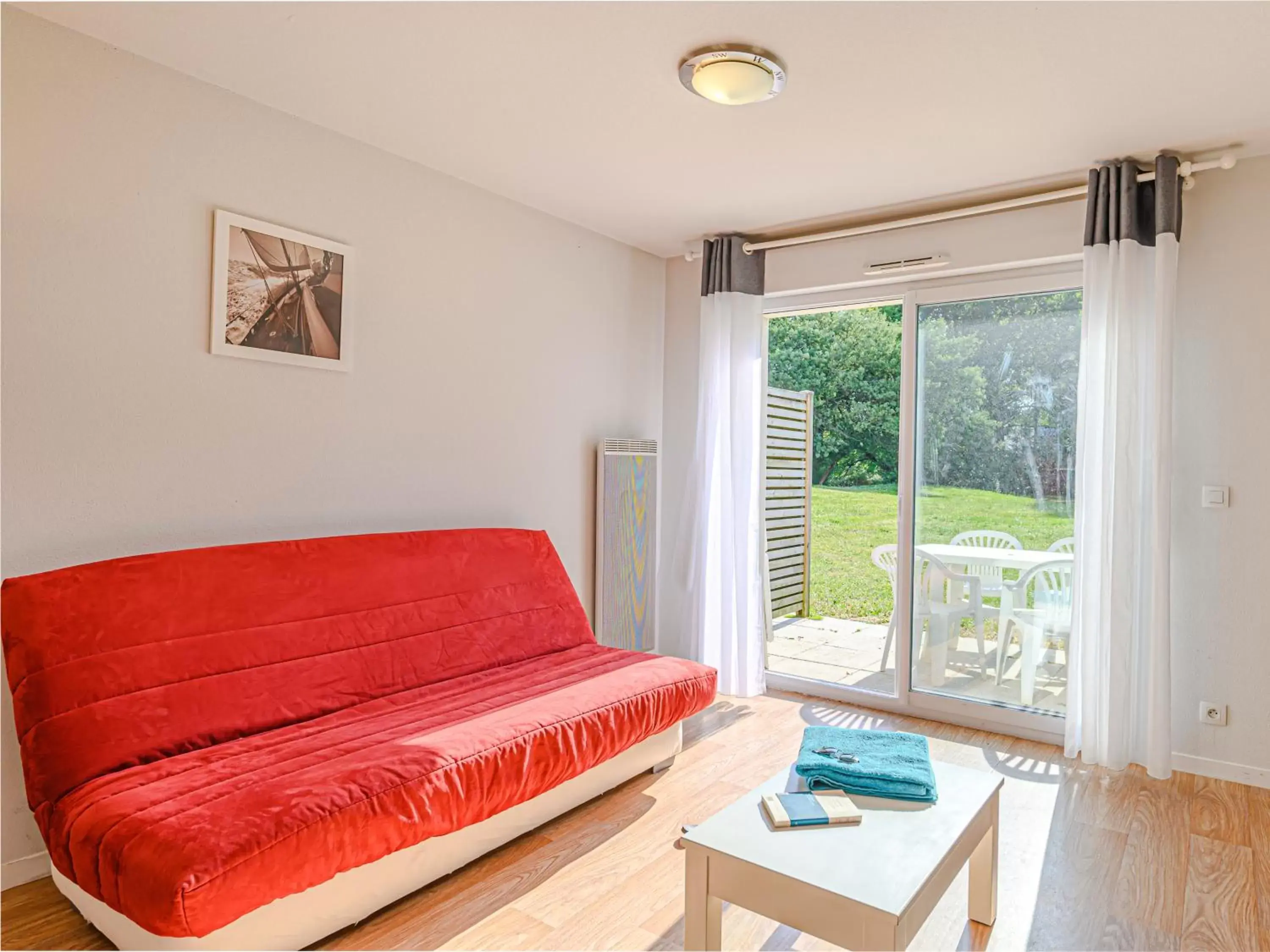 Living room, Bed in Vacancéole - Ker Goh Lenn - Vannes / Morbihan