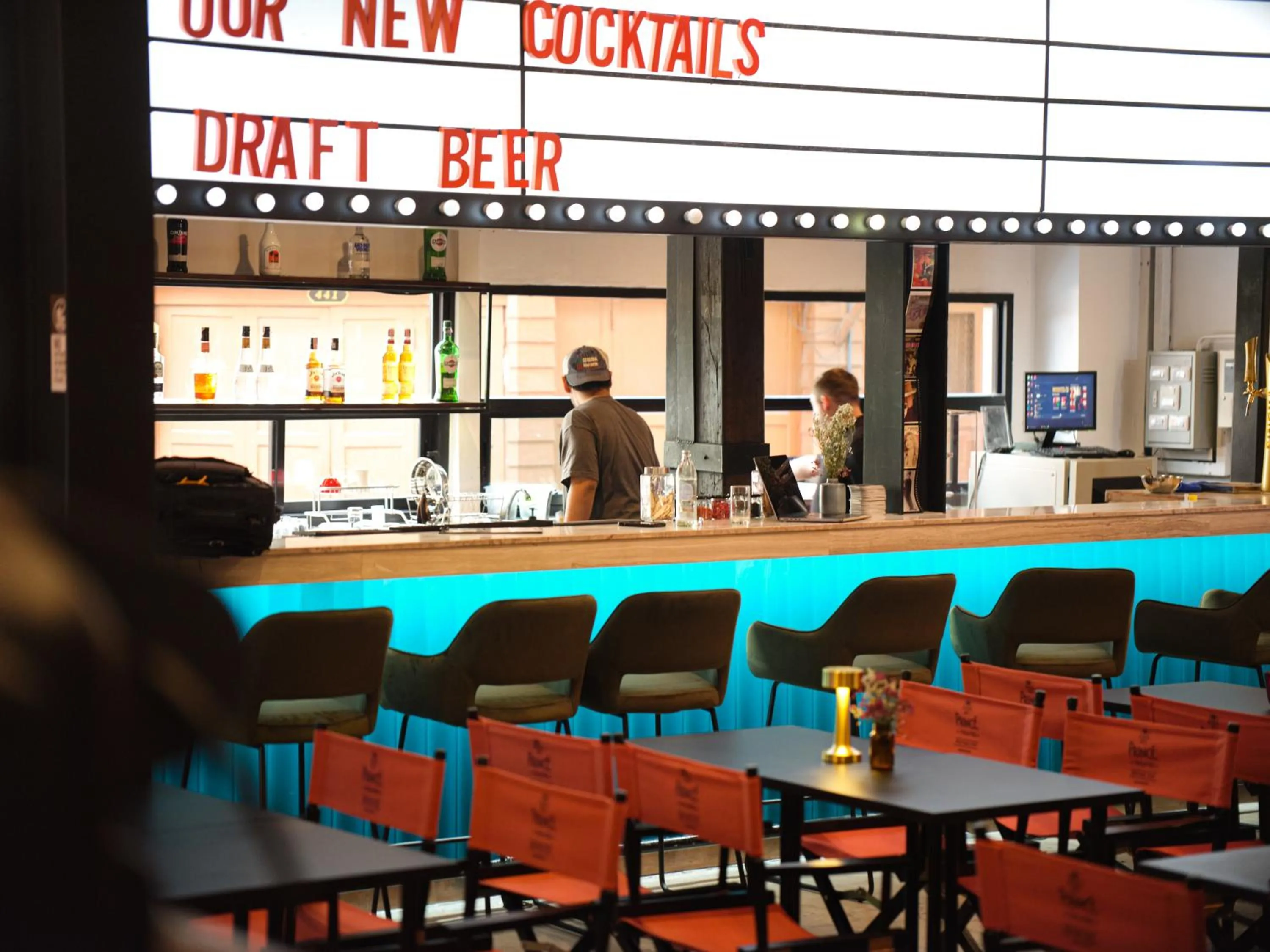 Lounge or bar in Prince Theatre Heritage Stay Hostel - Silom