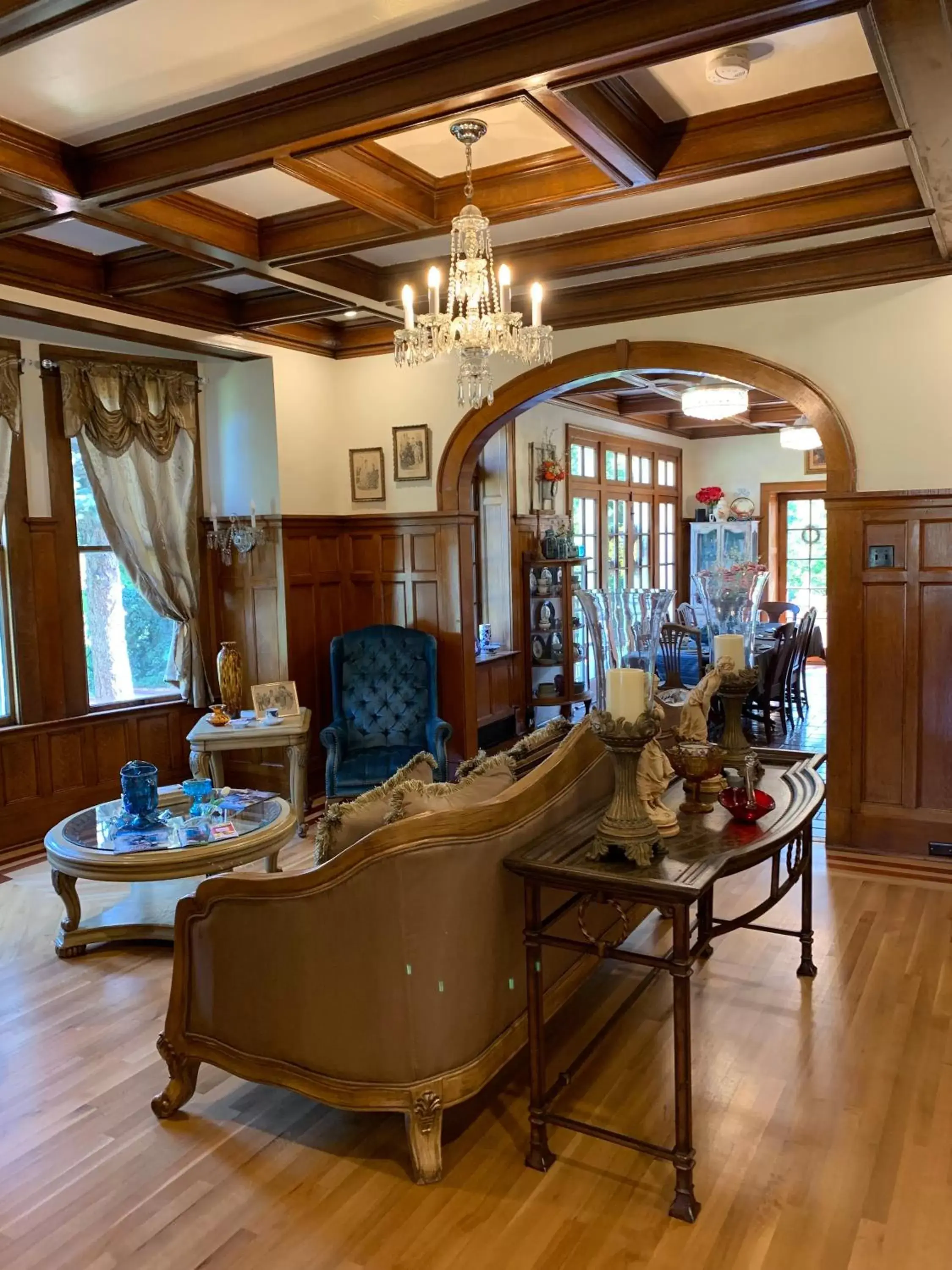 Living room, Lobby/Reception in The Abriendo Inn