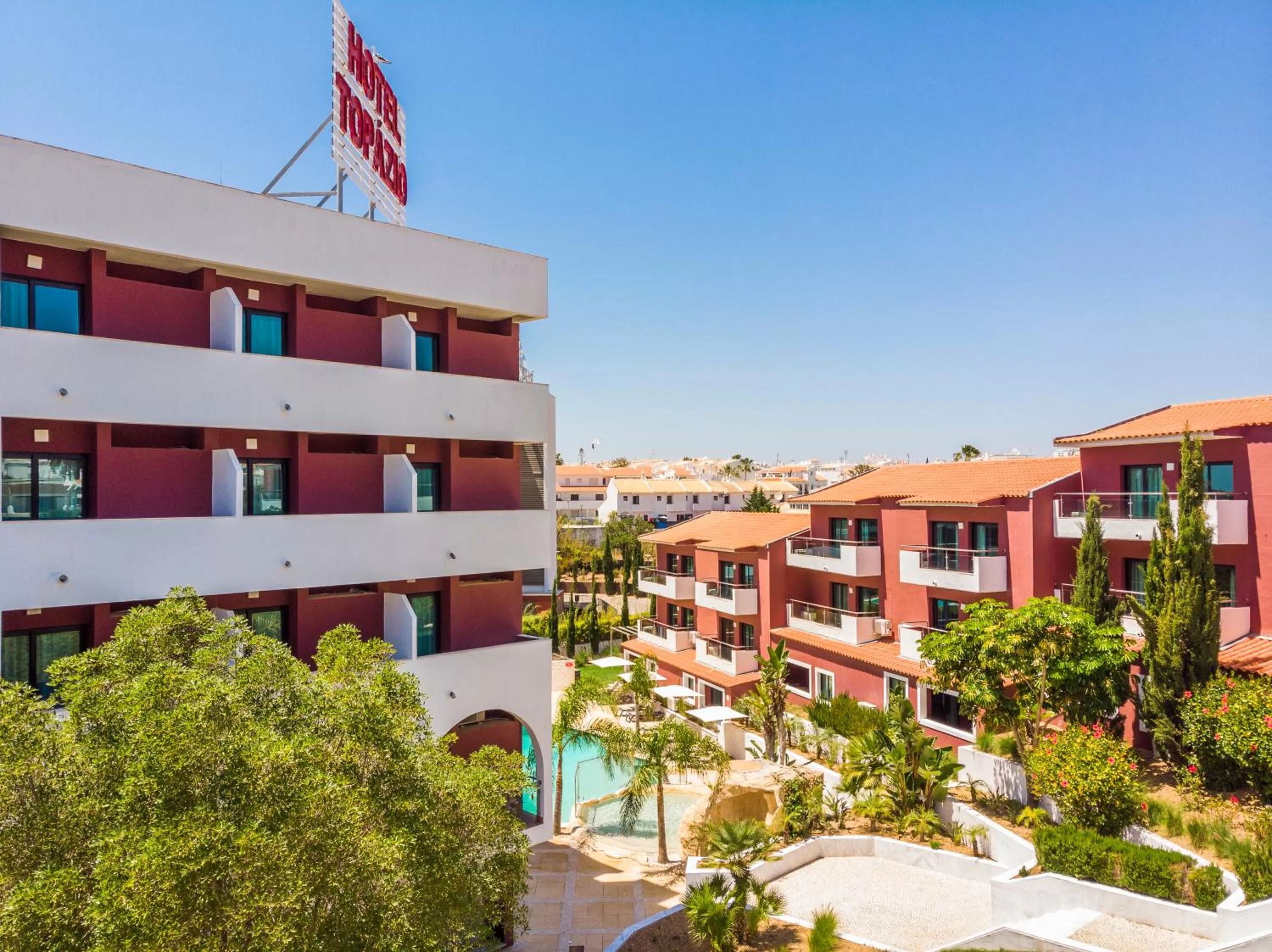 Property building in Topazio Vibe Beach Hotel & Apartments - Adults Friendly