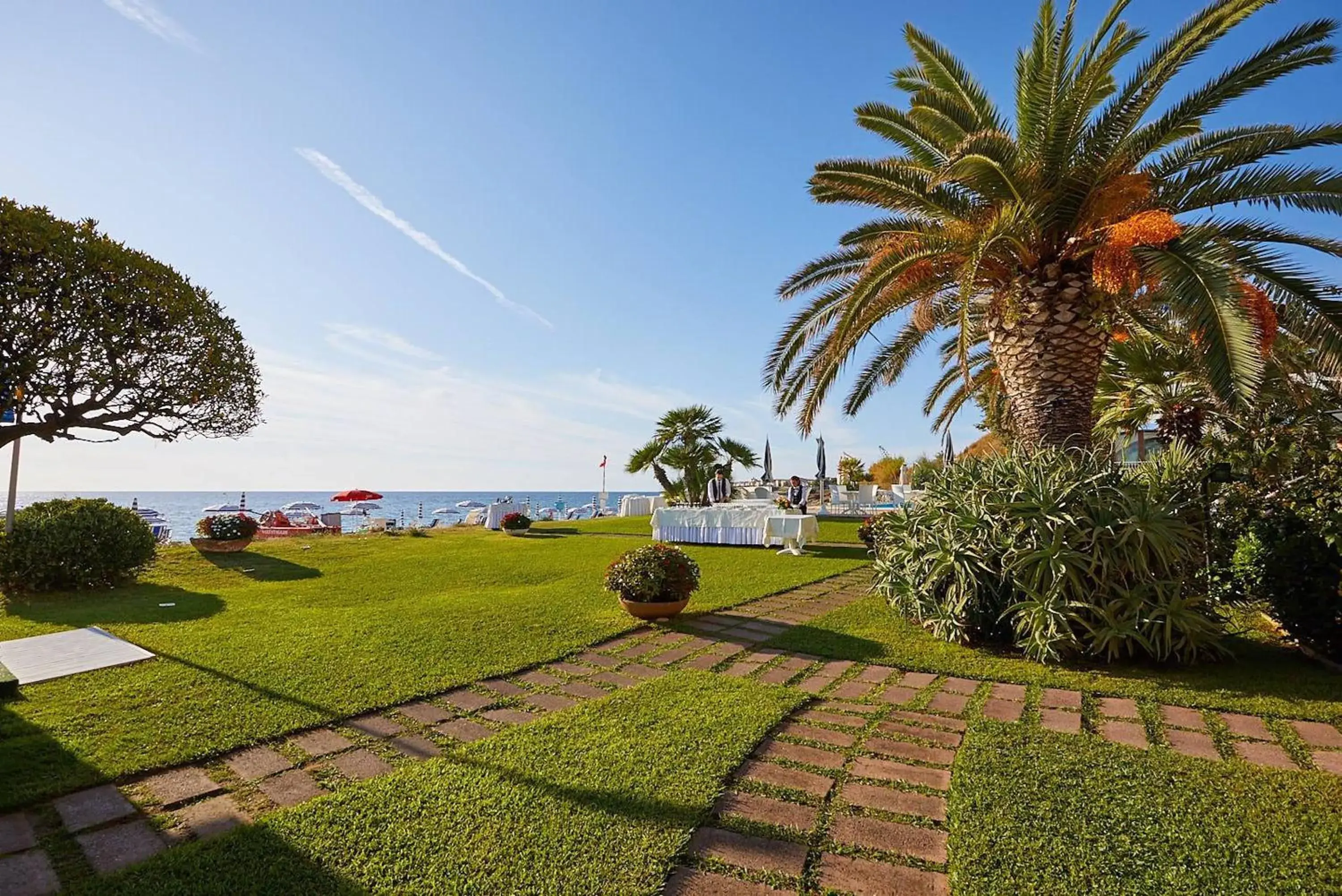 Garden in Hotel Poseidon